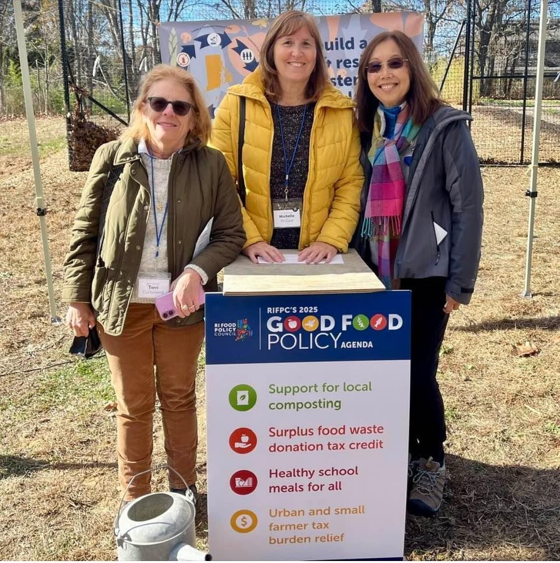 What a great experience to visit the Barrington Farm School as part of the RI Food Policy Council&rsquo;s rollout of their legislative priorities for 2025. 
The farm provides a fantastic learning opportunity for students with countless additional ben