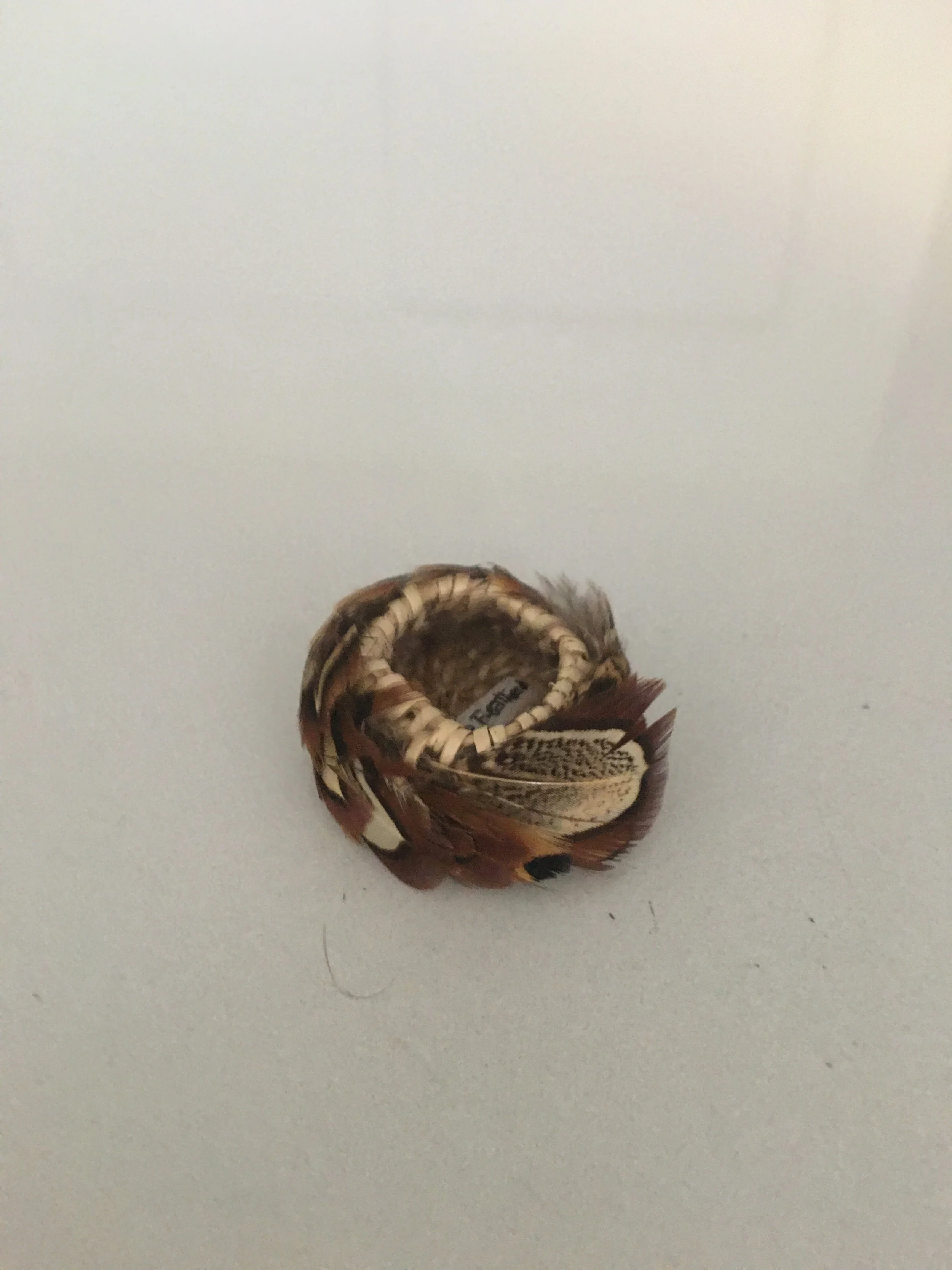 20  Pomo mini feathered basket  1960