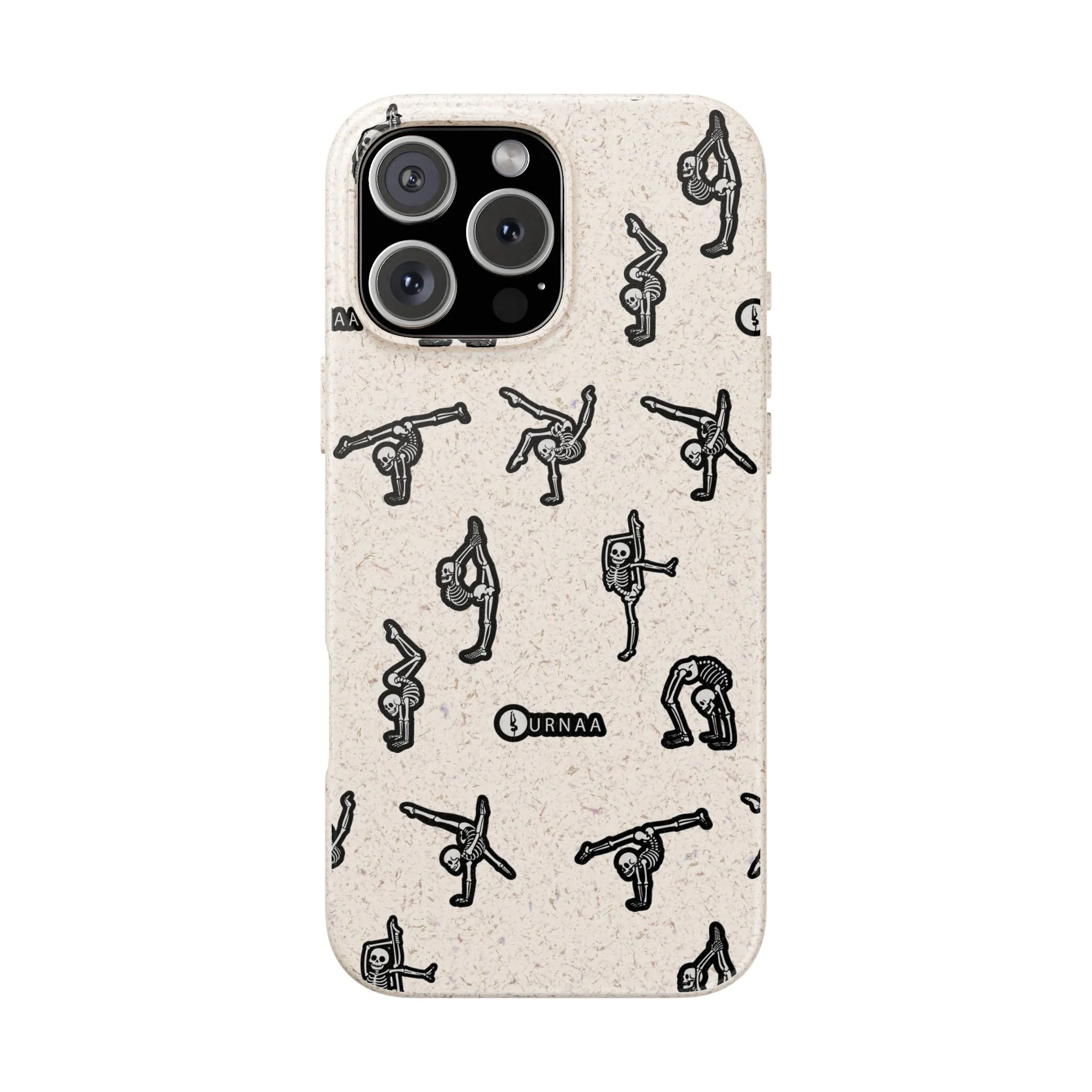 Skeleton Contortion Biodegradable Phone Case 💀📱✨