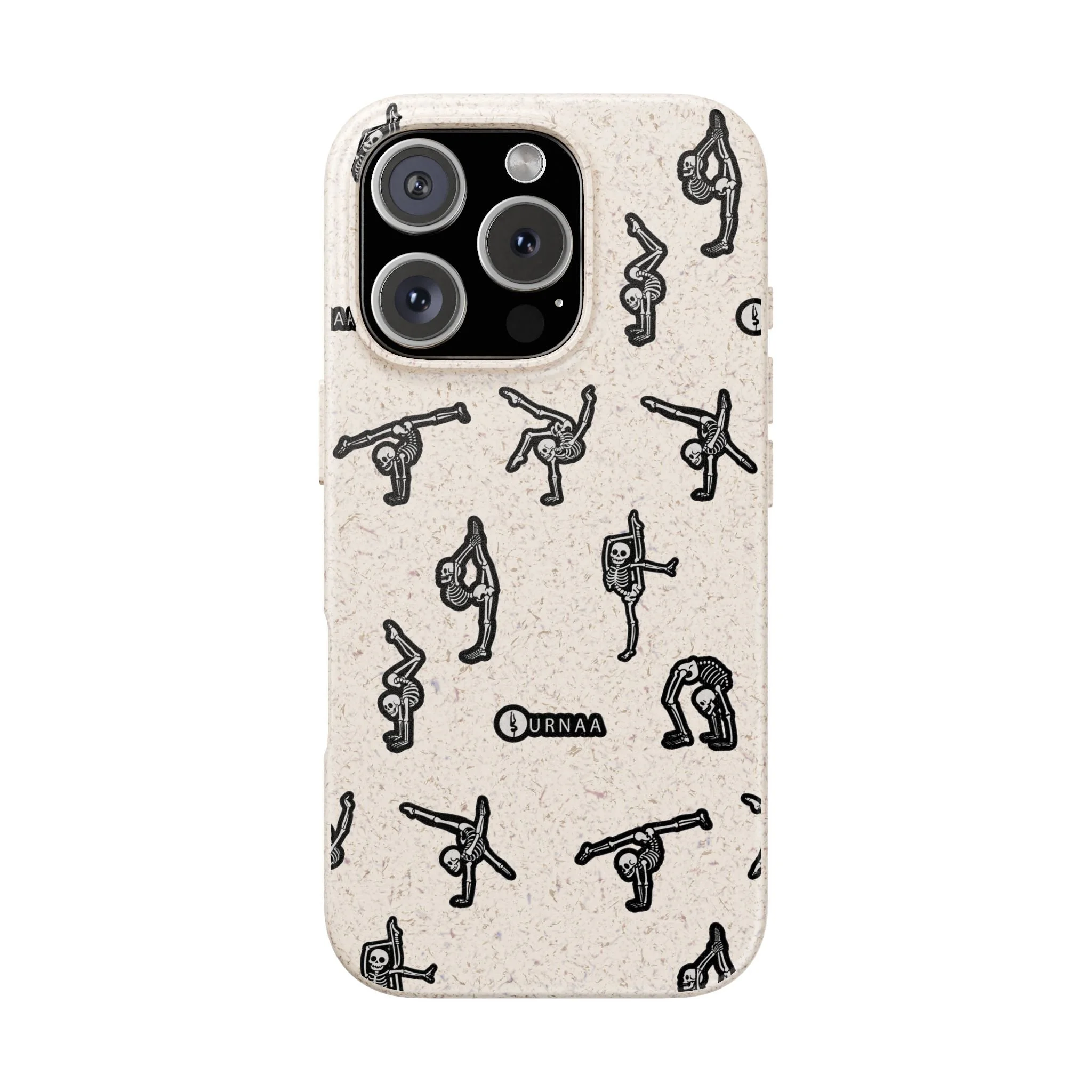 Skeleton Contortion Biodegradable Phone Case 💀📱✨