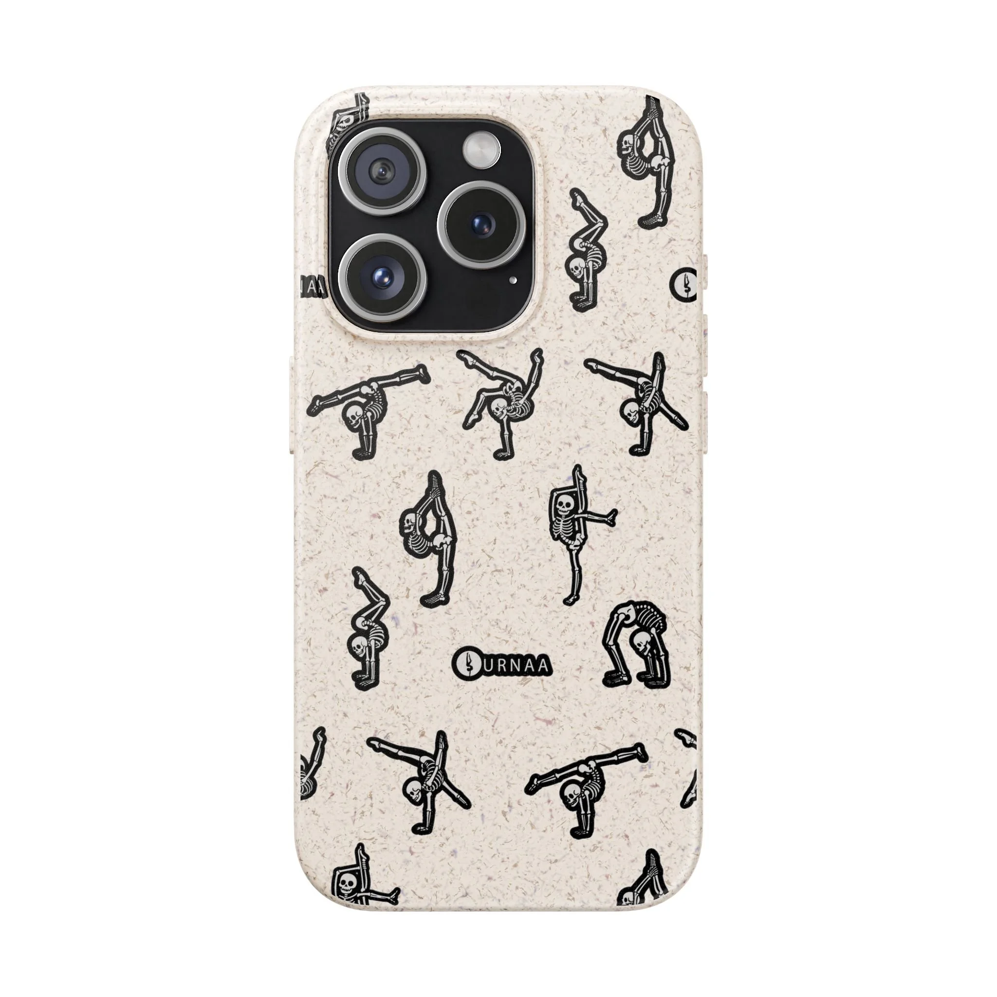 Skeleton Contortion Biodegradable Phone Case 💀📱✨