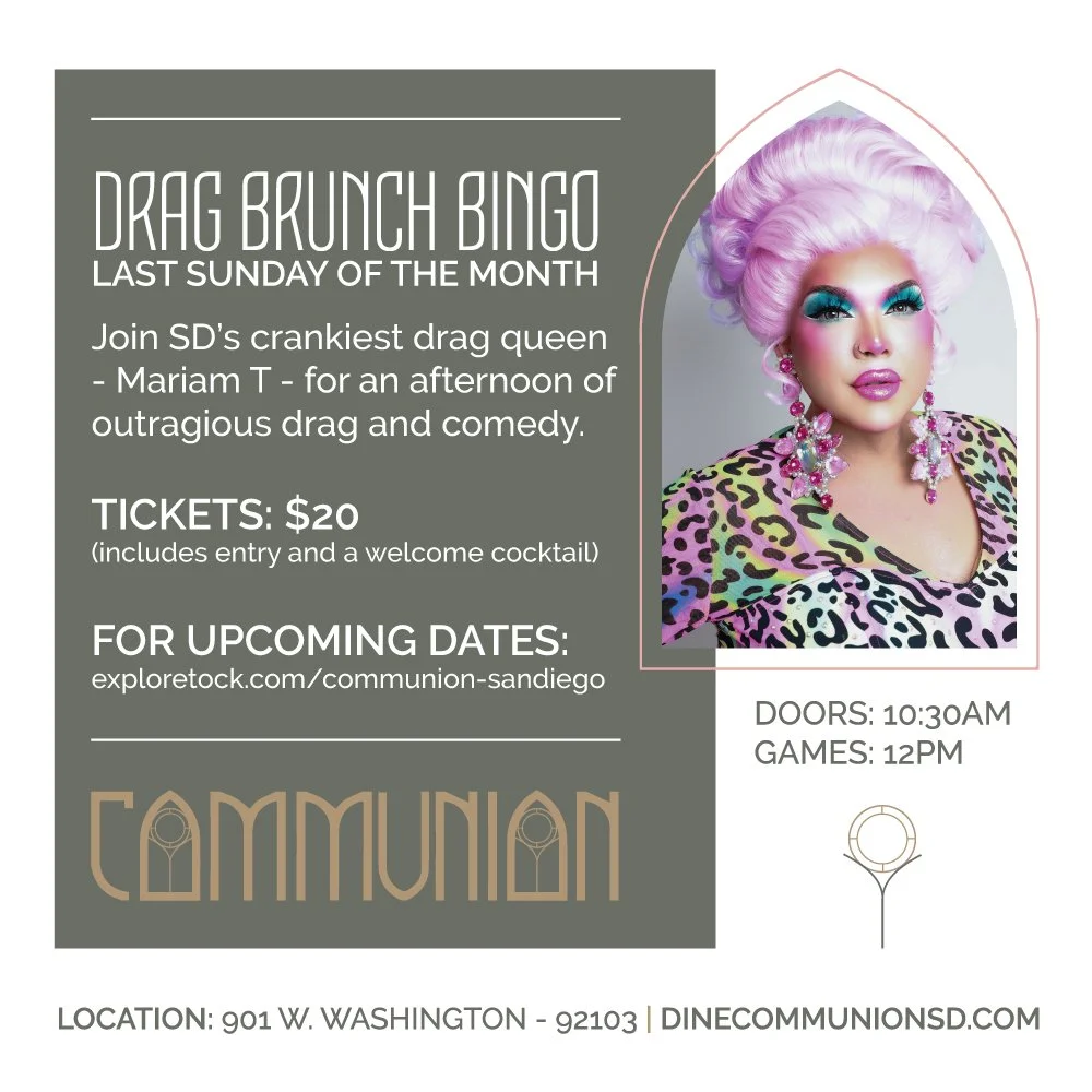 DRAG BRUNCH BINGO