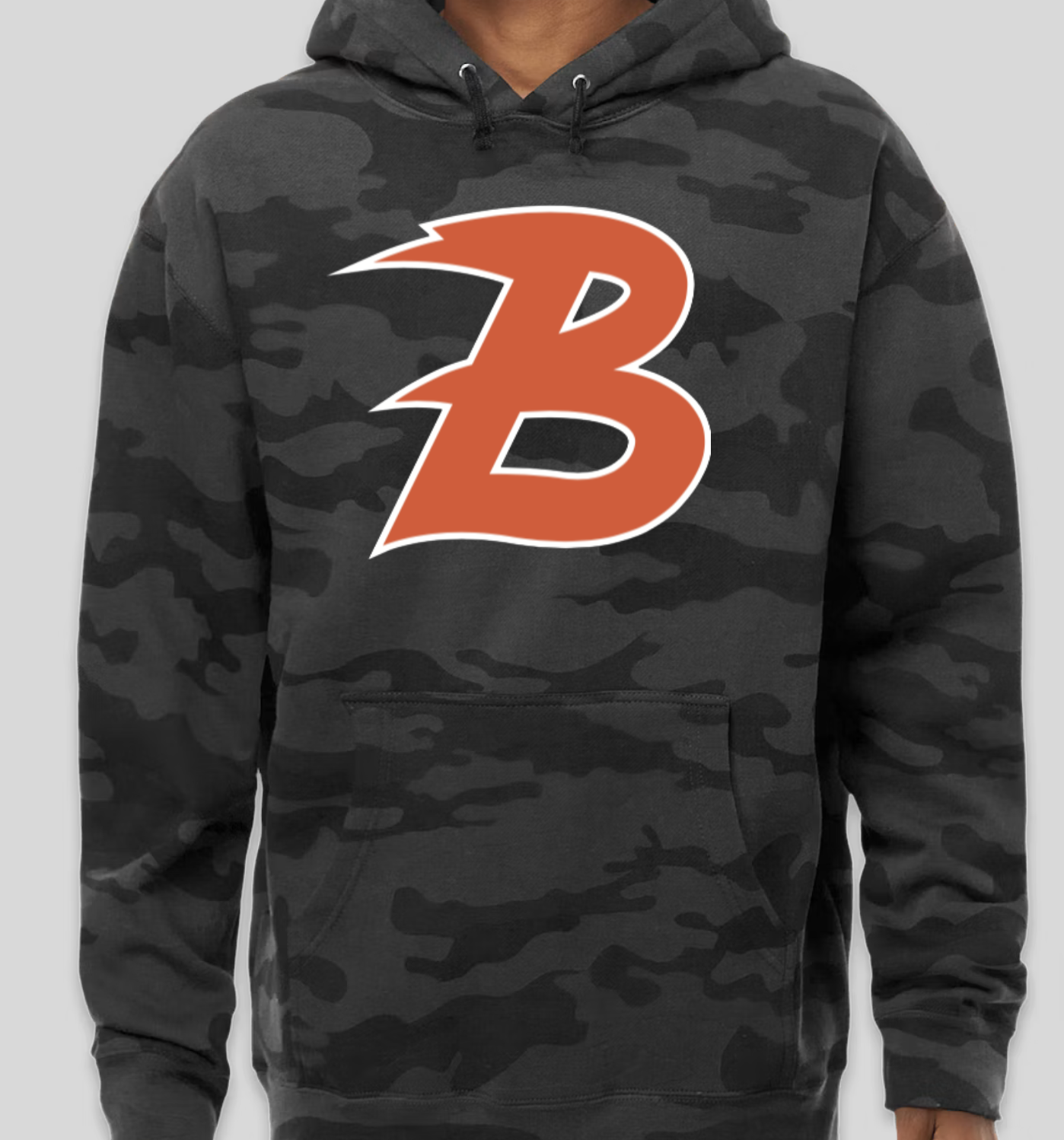 Hoodie with Bulldog Logo