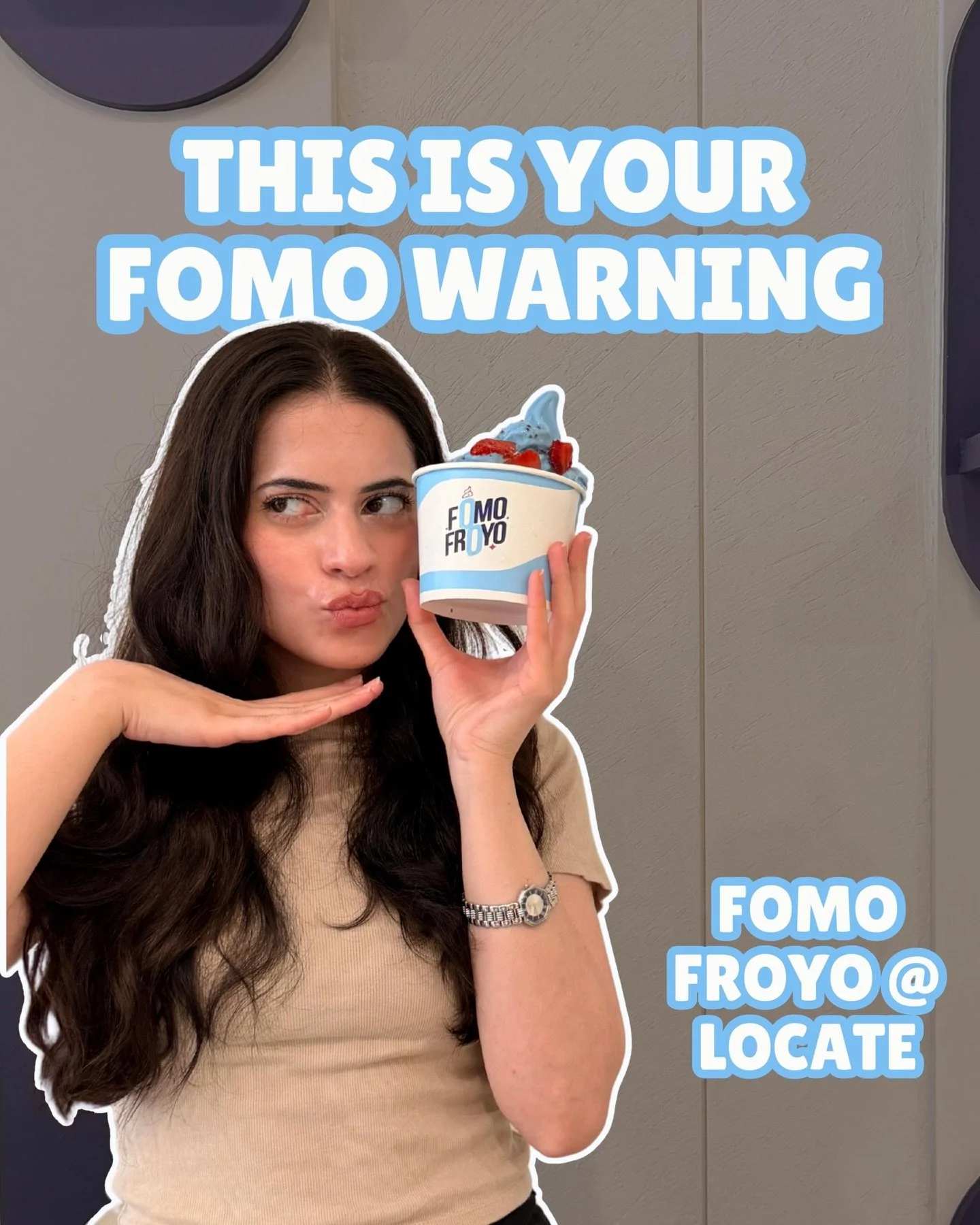 Fomo Froyo at Locate!!! 
Be there&hellip; or feel the FOMO 🍓

📍 Andulasian Banquets
📅 18&ndash;19 April
⏰ 4&ndash;11 PM

consider this your official froyo warning⚠️