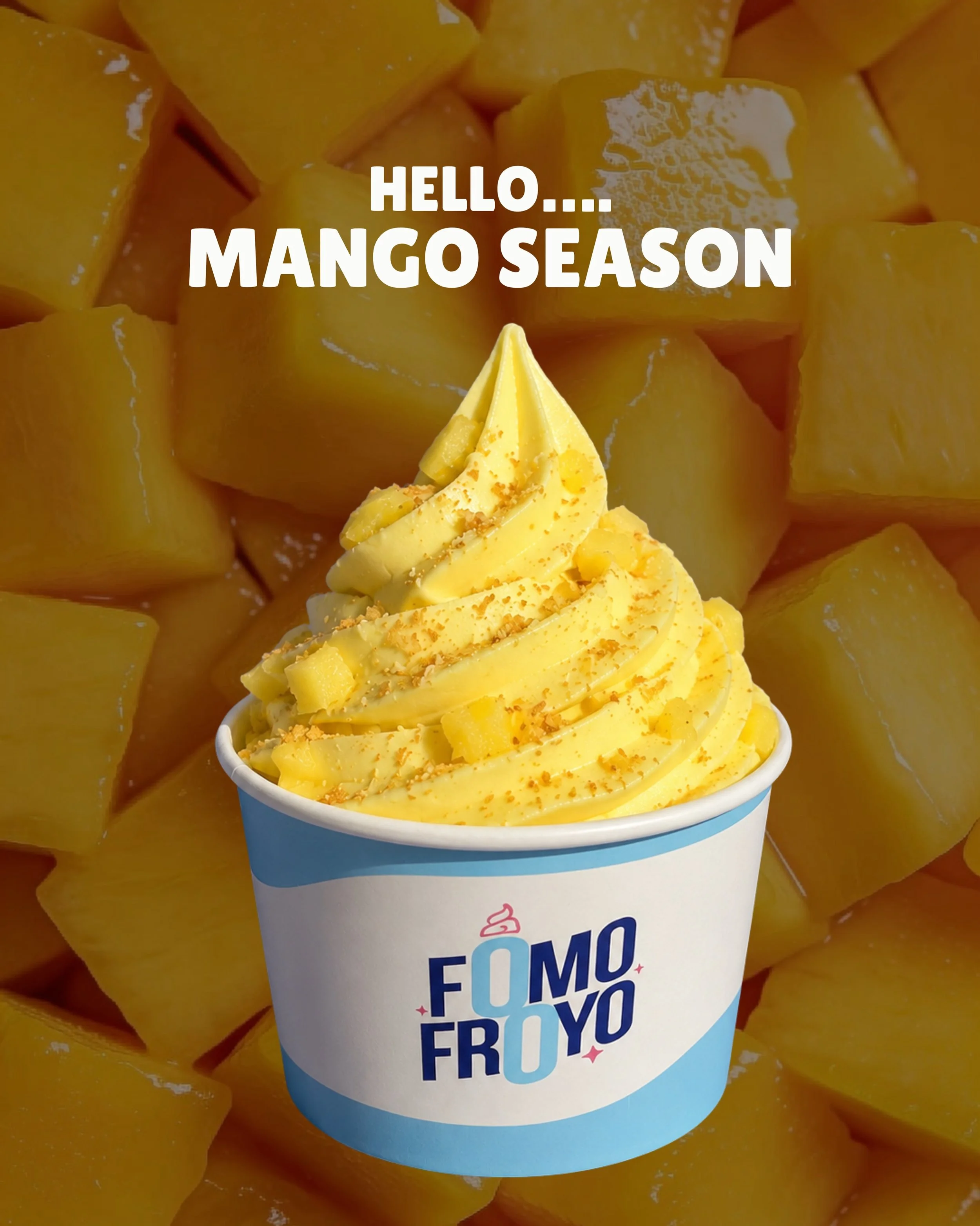 This one tastes like summer with commitment issues. 🥭

Our Mango Froyo is officially here &mdash; smooth, creamy, fruity, and dangerously easy to finish in under 5 minutes.