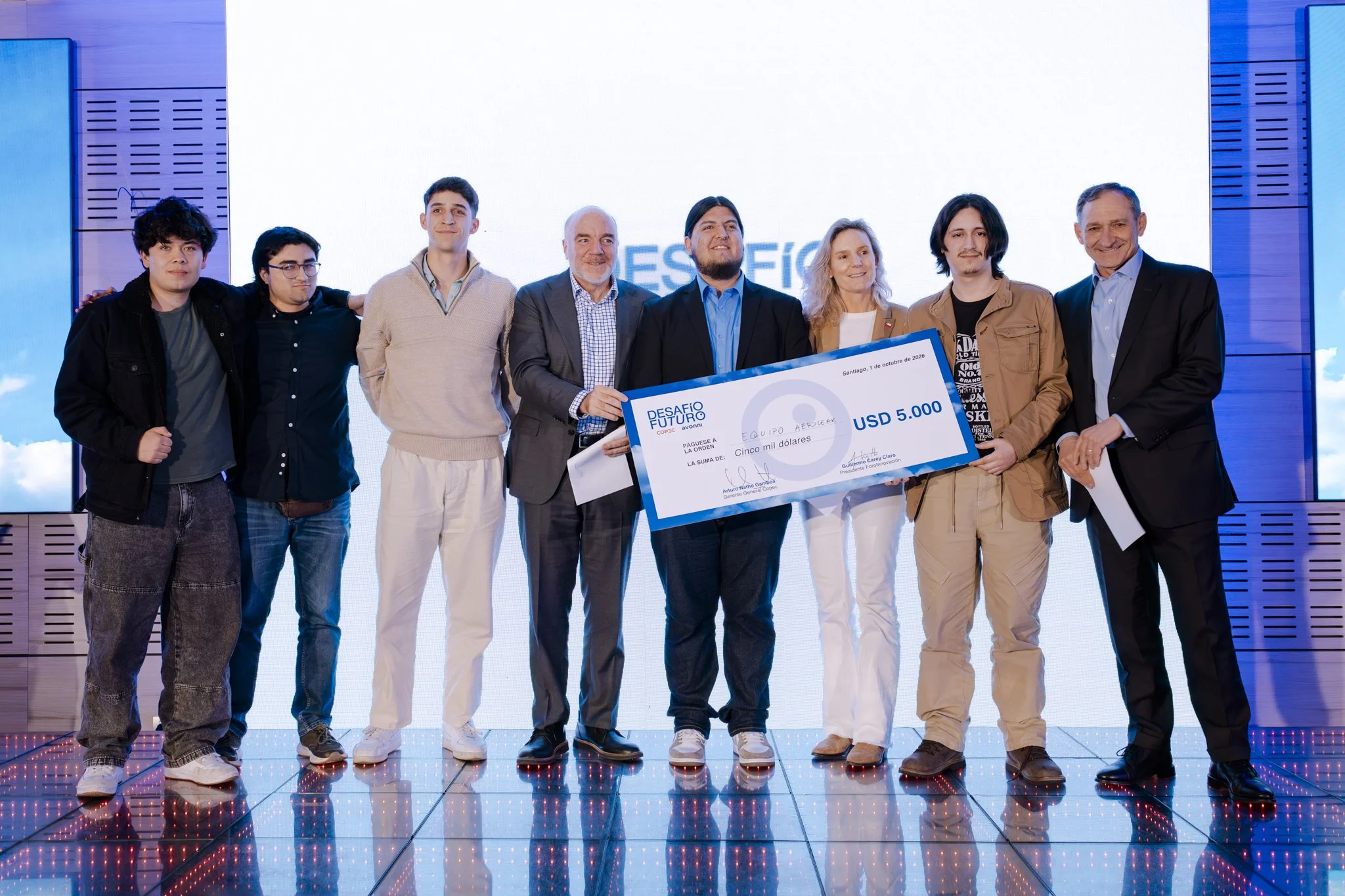 Tres proyectos de estudiantes universitarios ganan el Pitch Day de Desafío Futuro Copec Avonni
