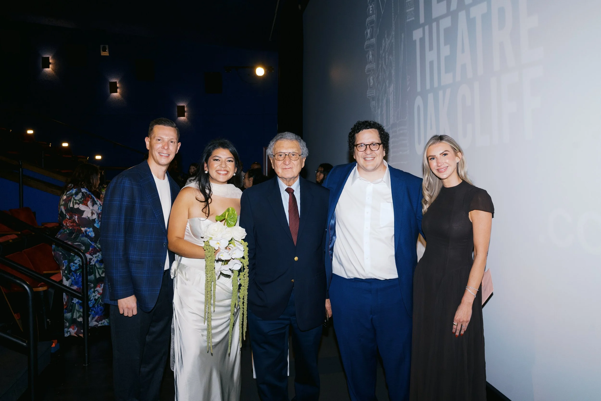 Intimate wedding photography at Texas Theatre Dallas