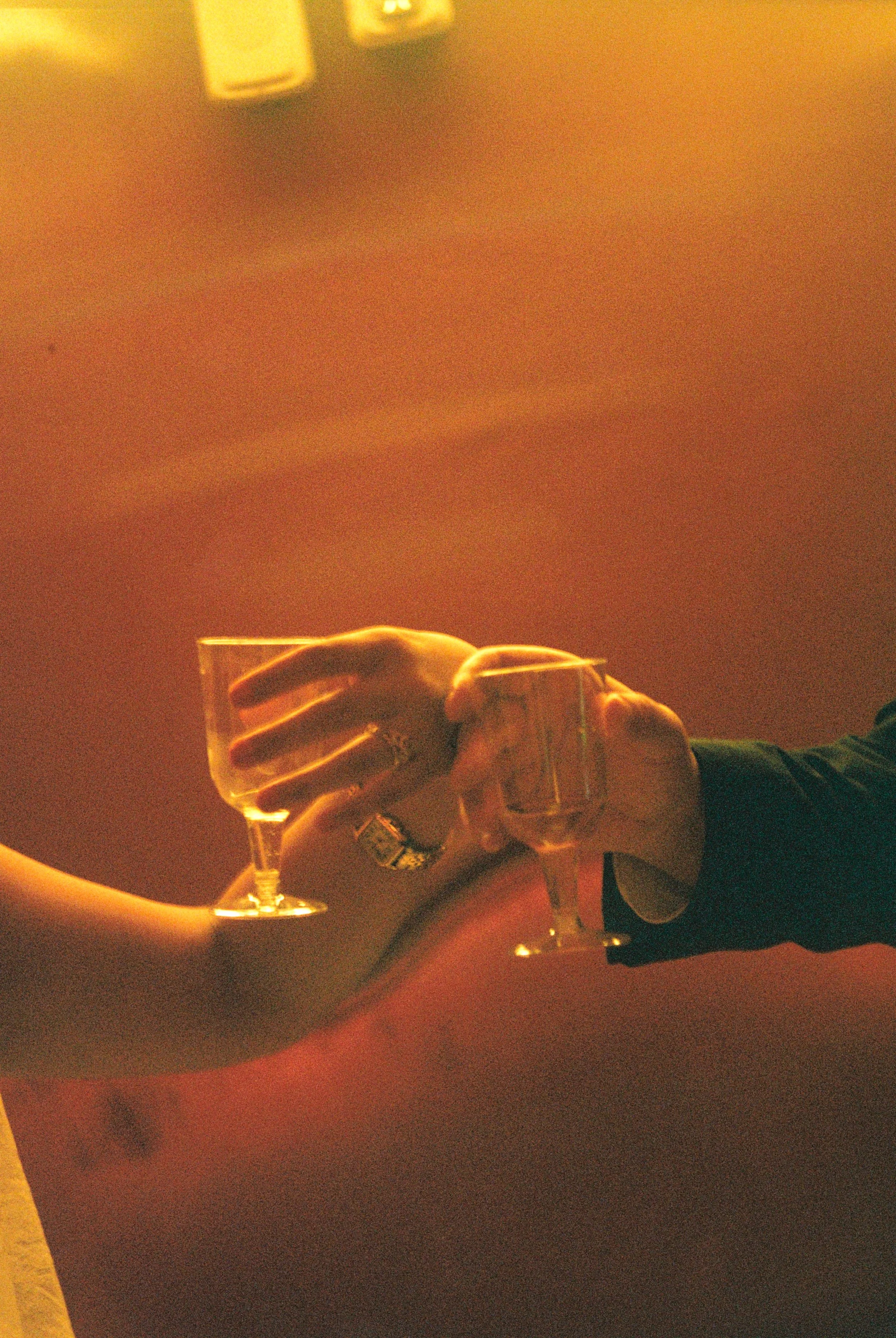 Intimate wedding photography on 35mm at Texas Theatre Dallas