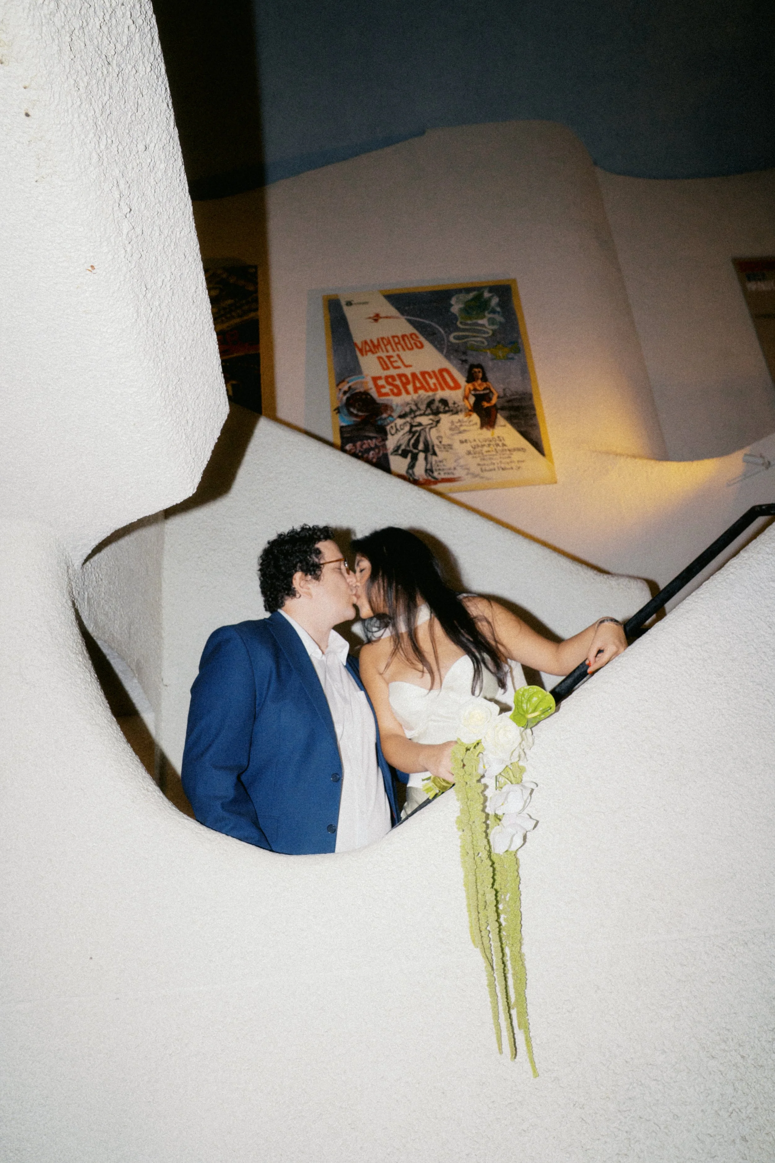 Creative wedding photography at Texas Theatre Dallas