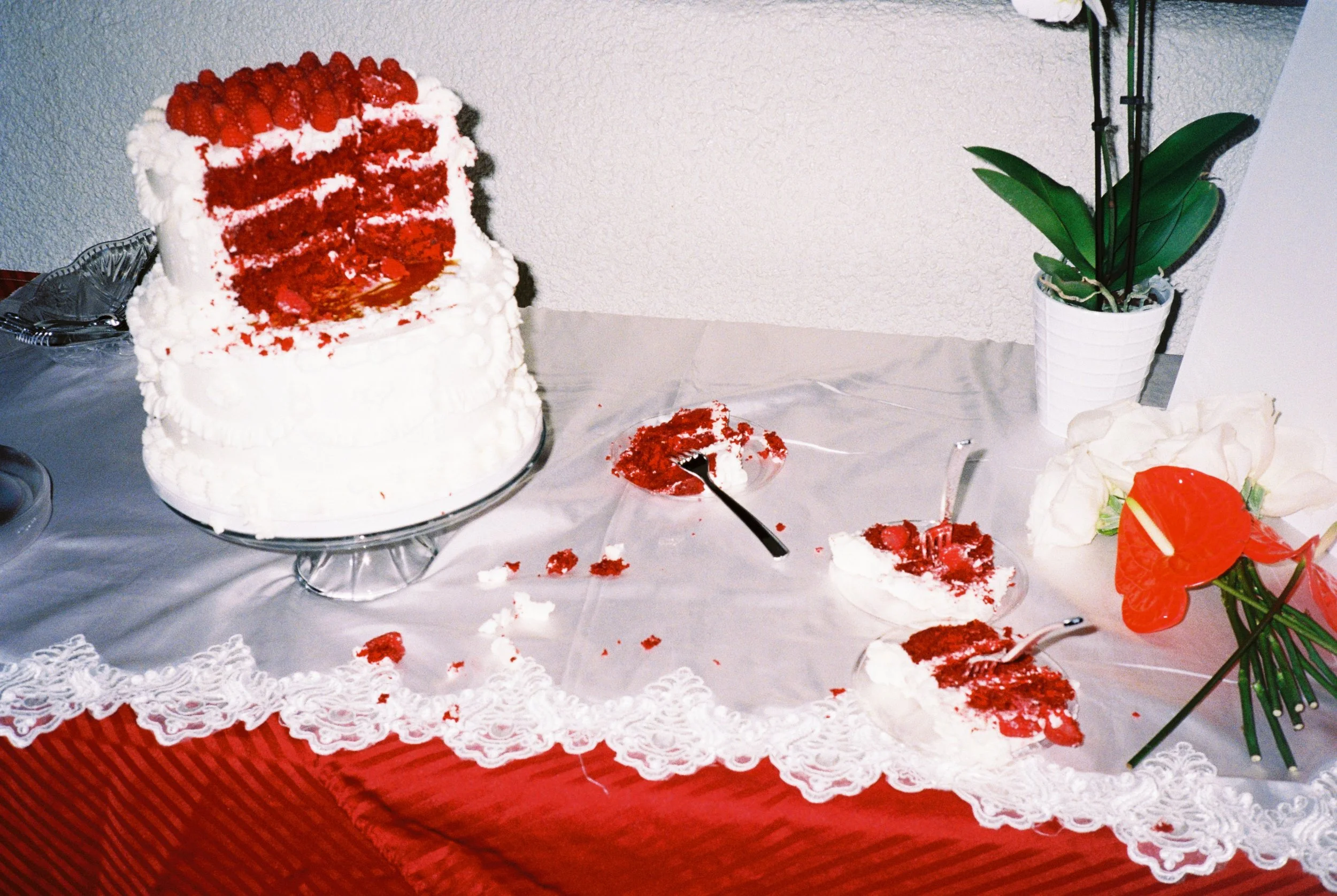 Intimate wedding photography on film at Texas Theatre Dallas