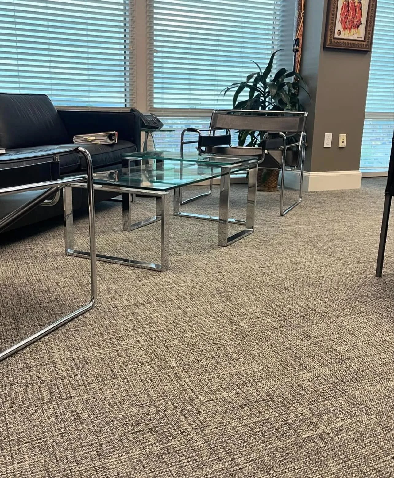 Huge thanks to the great folks at Fuqua & Partners Architects and In The Loop with Lori for making this project possible! Fuqua now has a beautiful space upgraded with all Interface carpet and Mohawk Group LVT. 