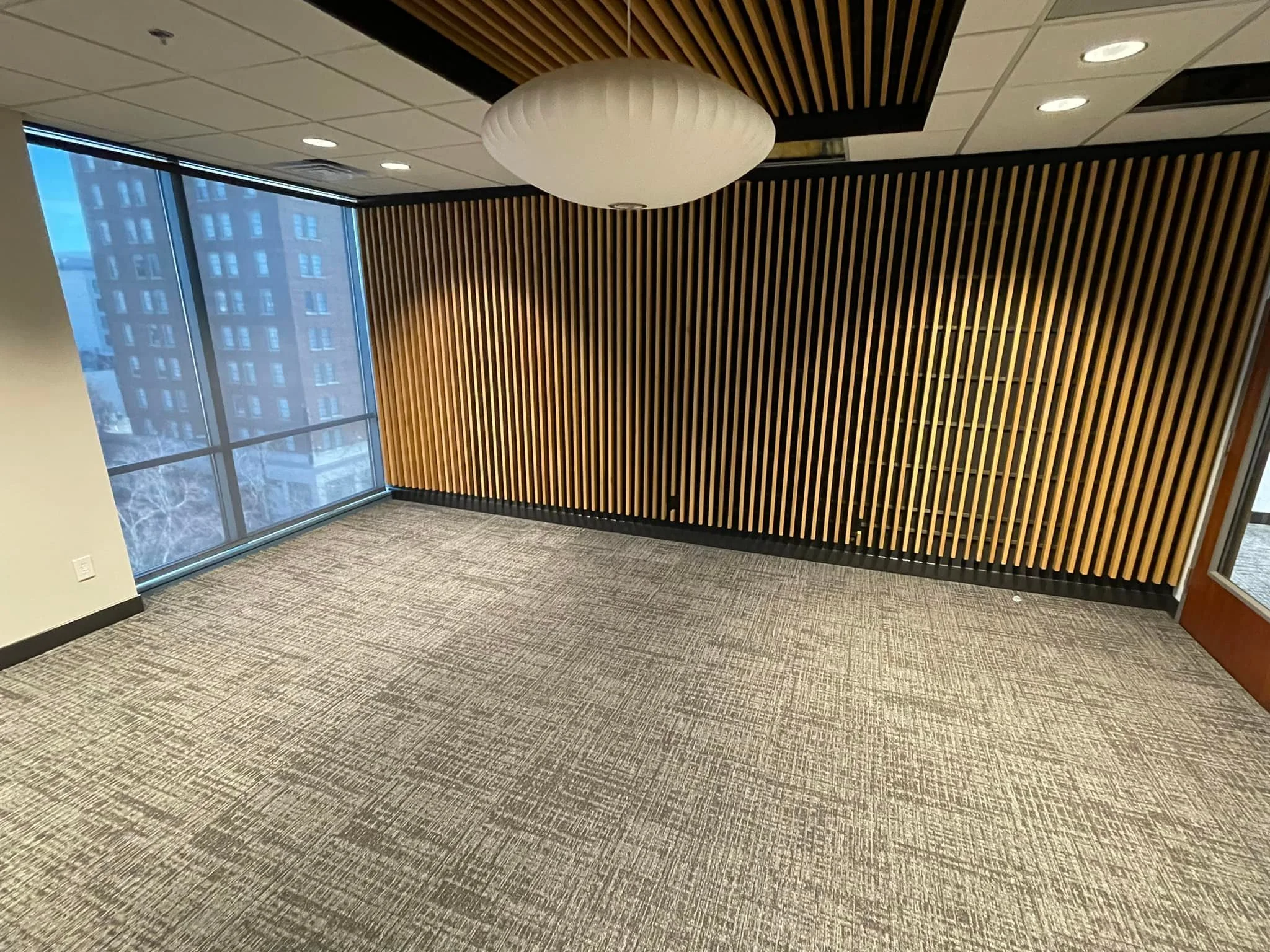 Shaw Contract - Fine Point Tile 5T113 - Charcoal 
Tarkett Official - Mandalay - Burnt Umber 