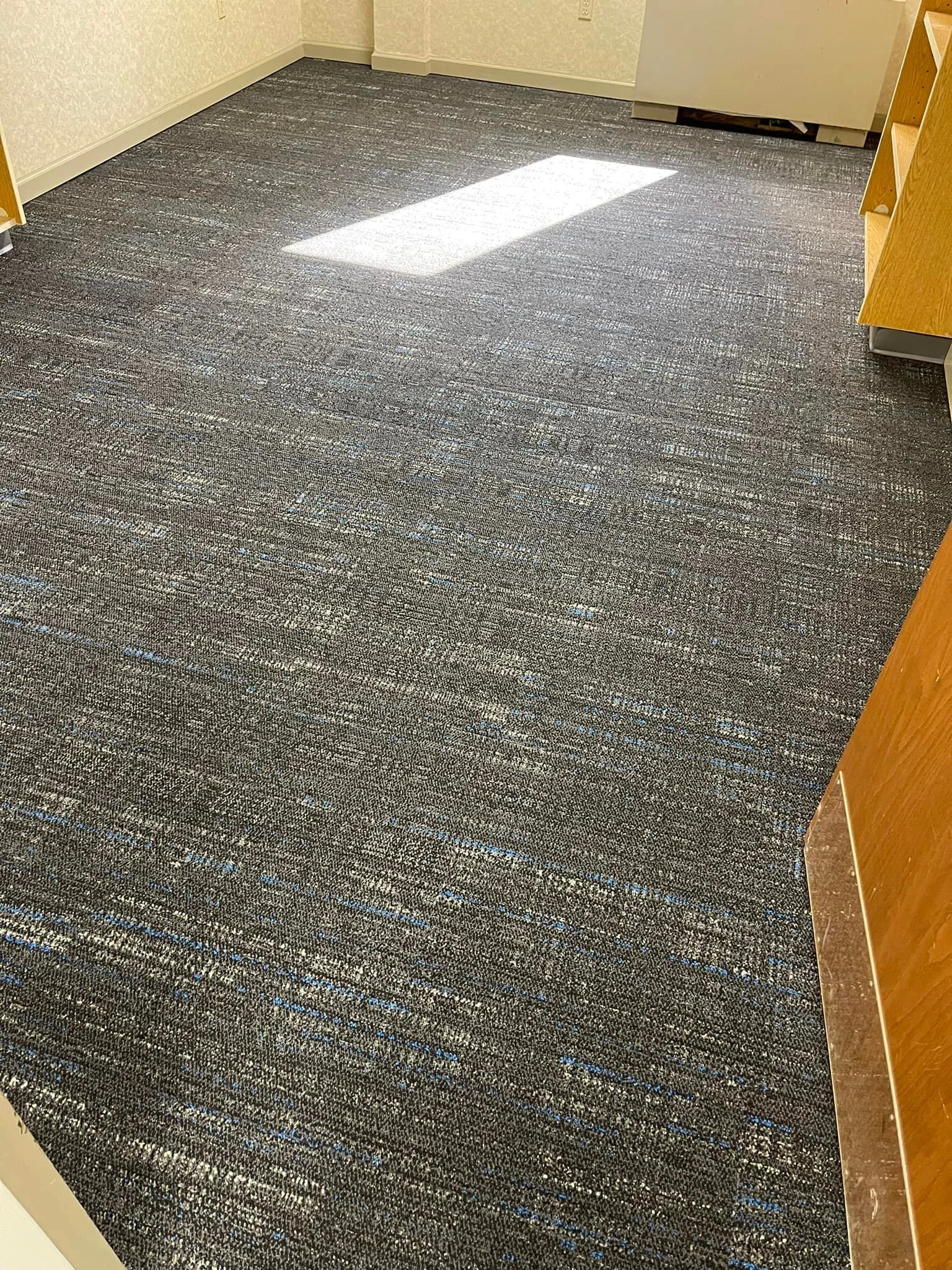 200+ yards of Interface - Bitrate - 106305 Dark Blue
at UAH Engineering Building. 
