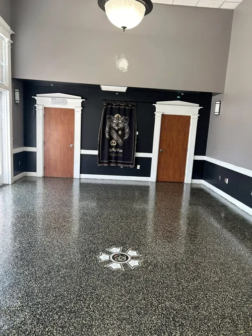 Black & Gold Hermetic Flake Epoxy