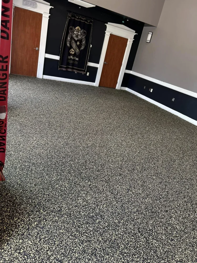 Black & Gold Hermetic Flake Epoxy