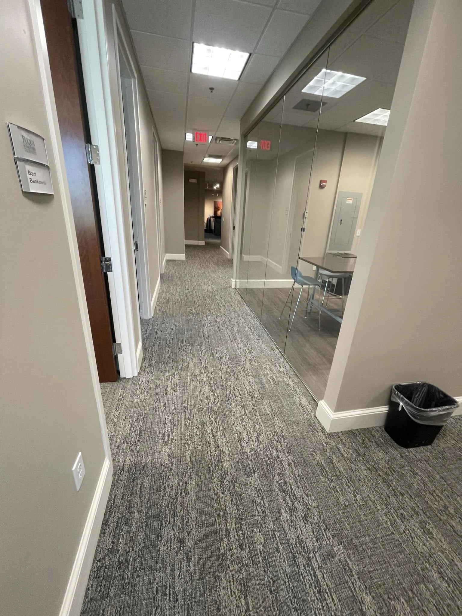 Huge thanks to the great folks at Fuqua & Partners Architects and In The Loop with Lori for making this project possible! Fuqua now has a beautiful space upgraded with all Interface carpet and Mohawk Group LVT. 