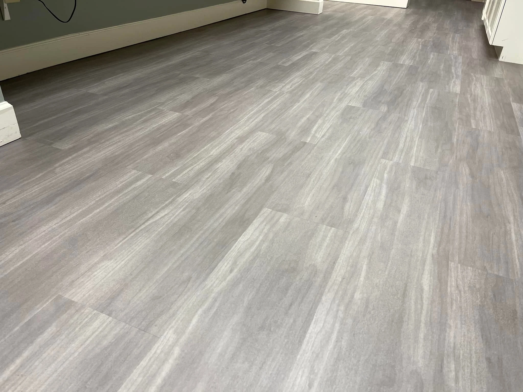 About 1,000 sqft of Interface - Studio Set - A00705 Titanium. We also stripped and waxed all of the VCT to restore some new life in it. HUGE thanks to Alabama Colon & Gastro, P.C. for the work! 