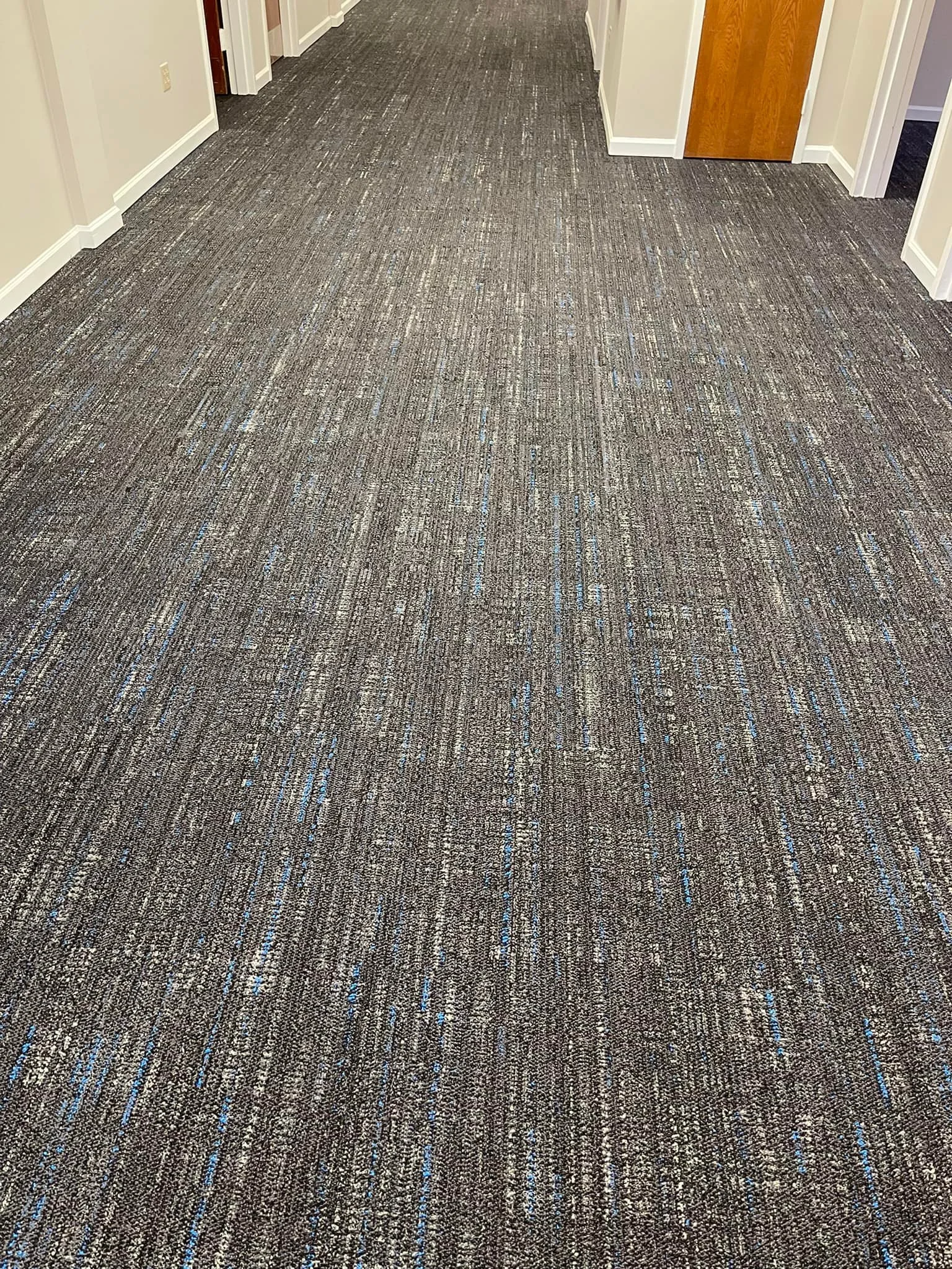 200+ yards of Interface - Bitrate - 106305 Dark Blue
at UAH Engineering Building. 
