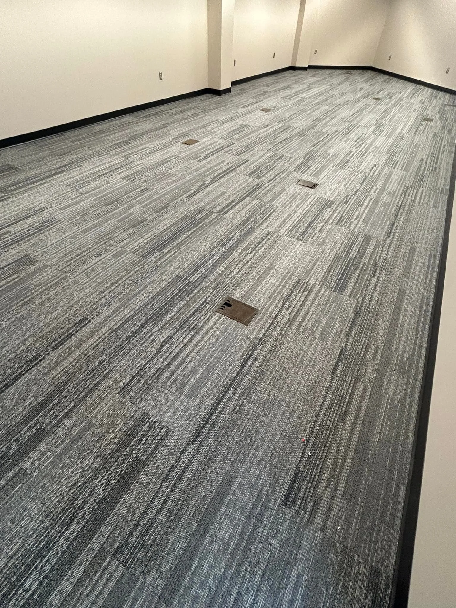 Showing some Mannington Commercial love this morning! 
Cryptogram - Chain 12372 - 18”x36”
Carthage Legacy - Bridgecreek - 24”x24”