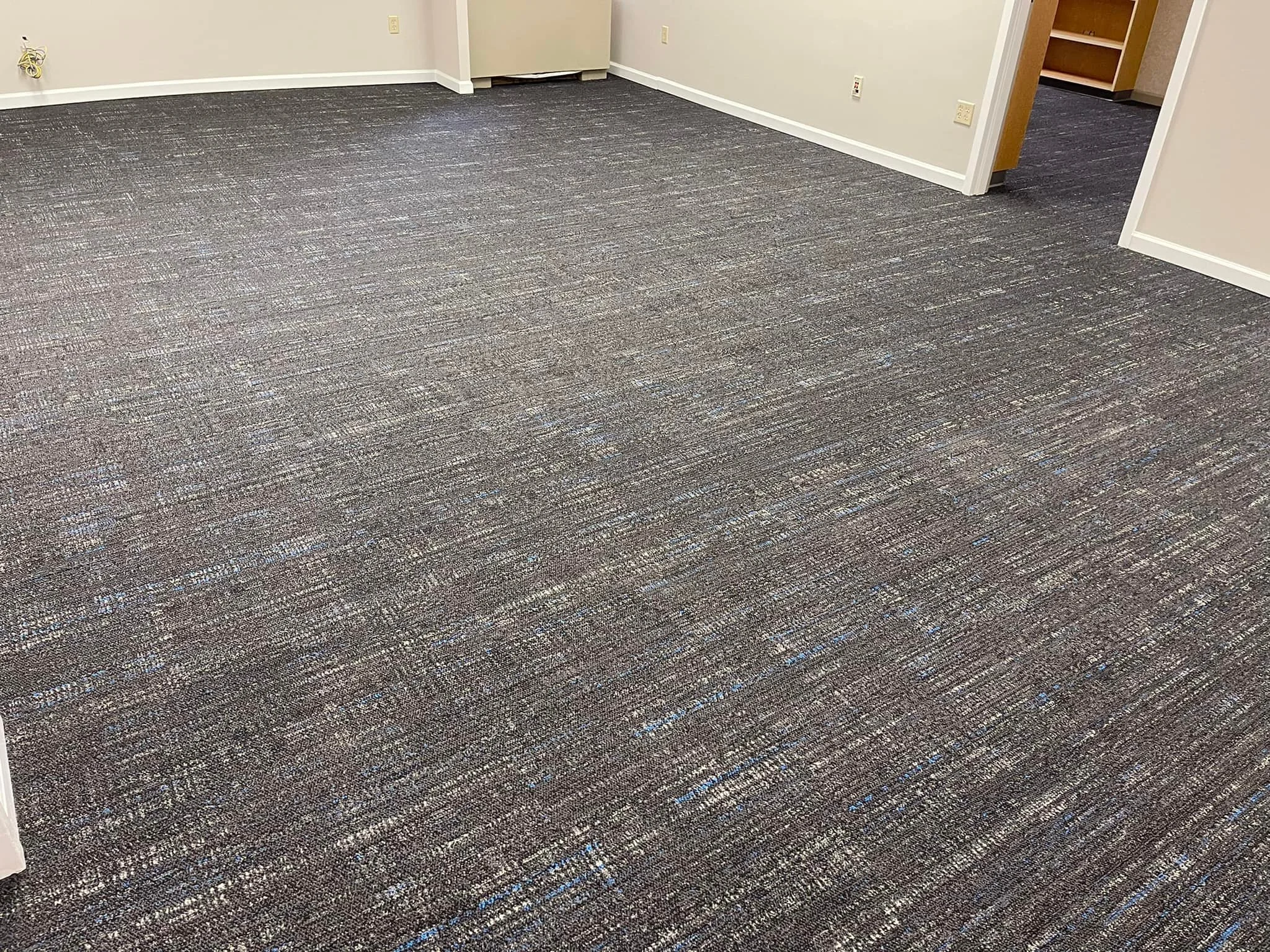 200+ yards of Interface - Bitrate - 106305 Dark Blue
at UAH Engineering Building. 
