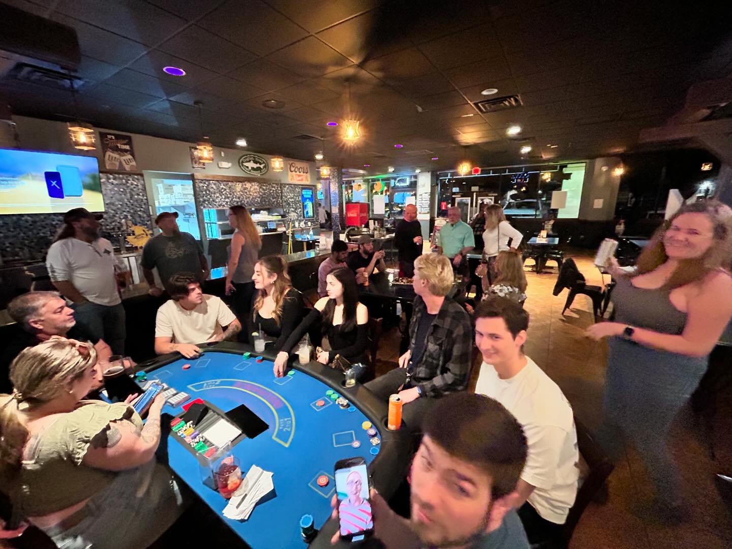 So thankful for a great night with friends, drinks, food, and #blackjack!  #friendsgiving #thanksgiving &spades;️&diams;️&clubs;️&hearts;️ 🃏🃏

.
.
.
 #blackjack21 #blackjackmafia #casino #poker  #sport #jackpot #gambling  #ace #onlinecasino #casino
