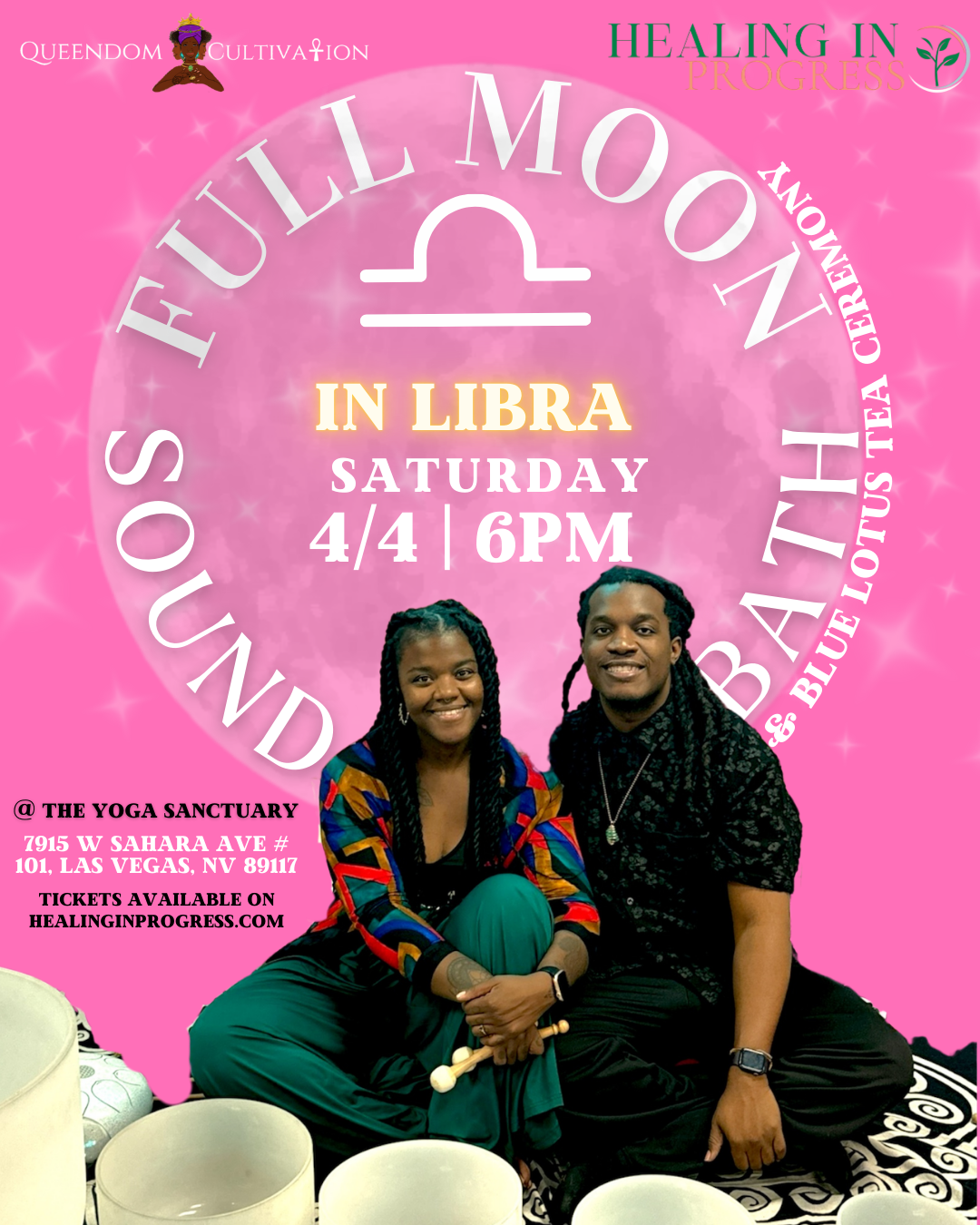 Full Moon in Libra Sound Bath & Blue Lotus Tea Ceremony 4/4