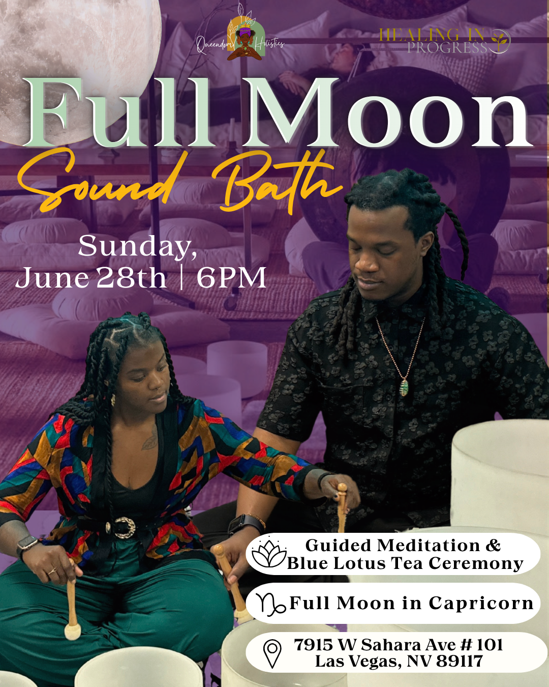 Full Moon in Capricorn Sound Bath 6/28