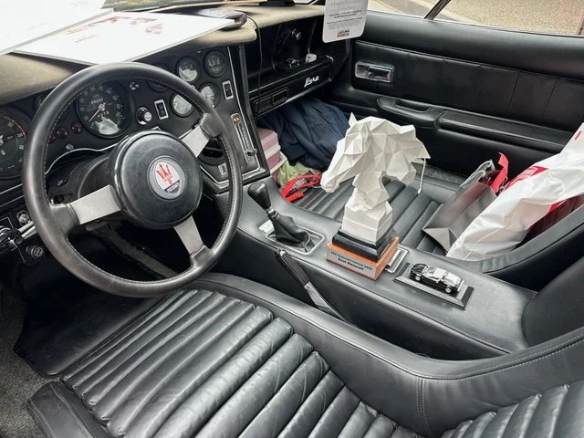 est Maserati at the Ferarri  Owners Club Concours de Elegance in Carmel