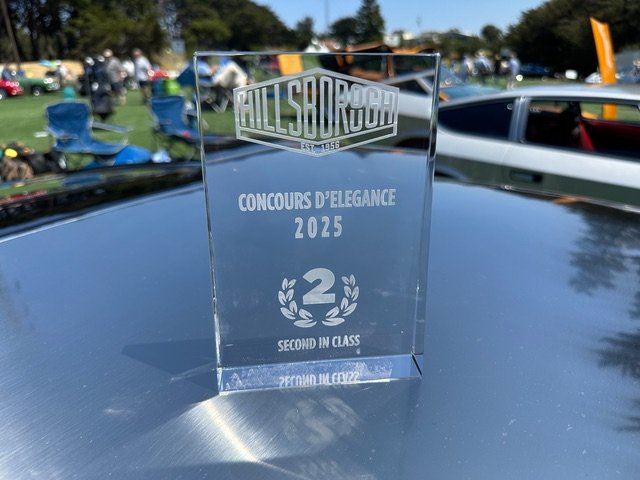 2nd in class 73 Bora Maserati 2025 Hillsborough Concours d’Elegance