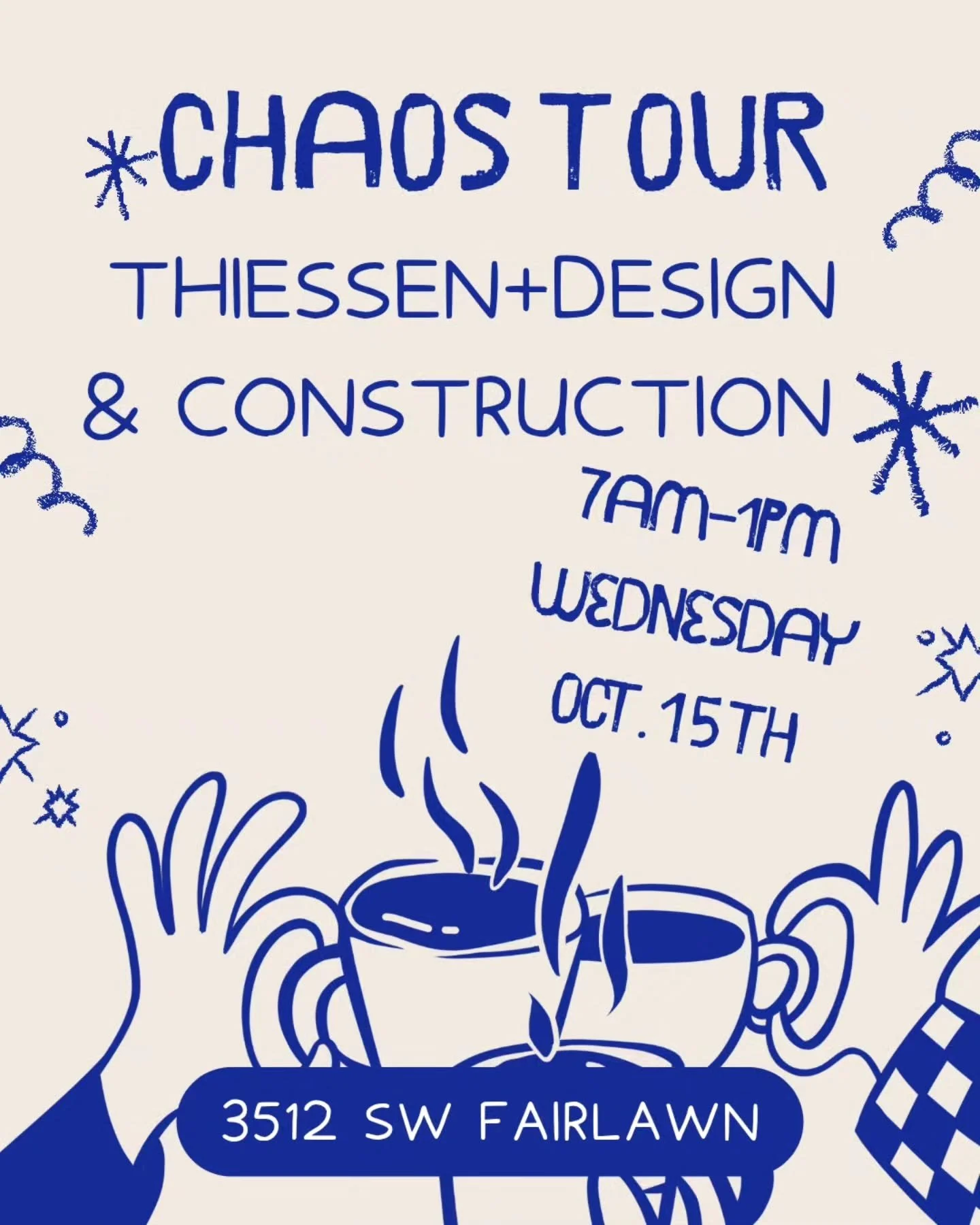 See you tomorrow at the spot ๐๐
โฐ๏ธ 7am-1pm
๐ 3512 SW Fairlawn Topeka, KS 
#chaosandcaffeine
#chaosonthego