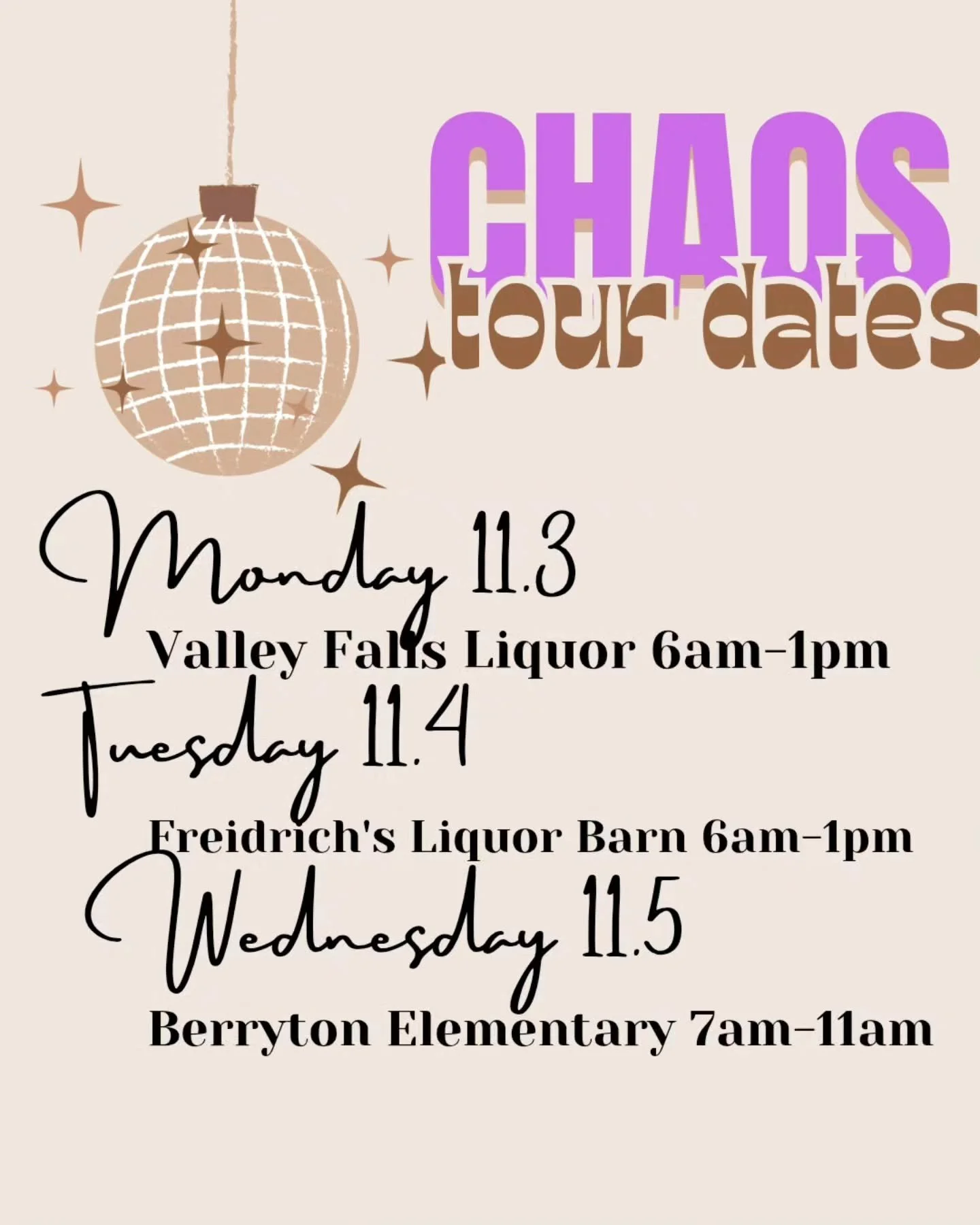 The SUNshine is going to out out this week ☀️ man oh man, am I thankful for that! Kinda crazy what a few solid days of rain and gloom can do to ya, yuck! 
Annnnywaaaays, we workin out on locations these 3 days, and then - we have a super FUN announce