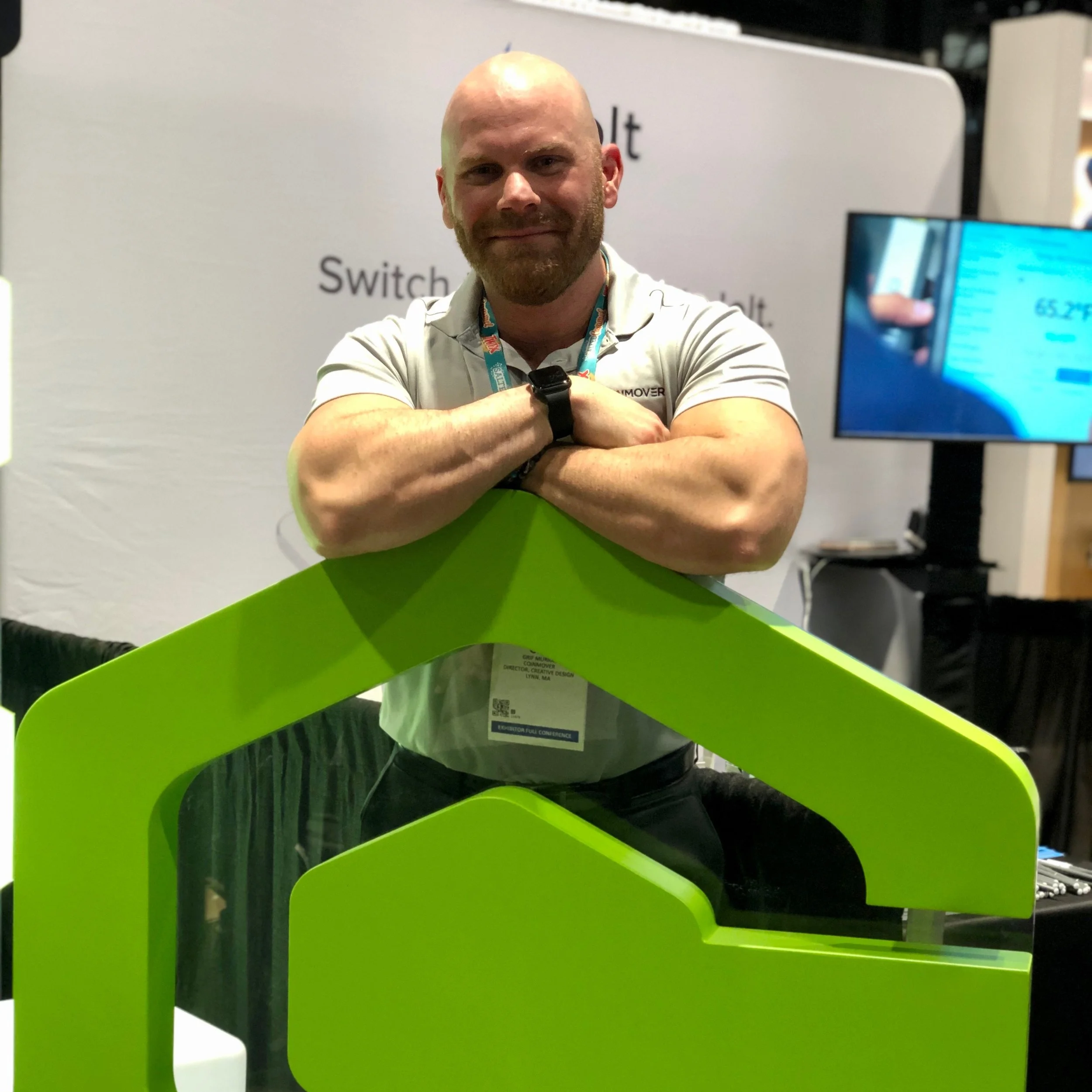 Coinmover Trade Show Booth