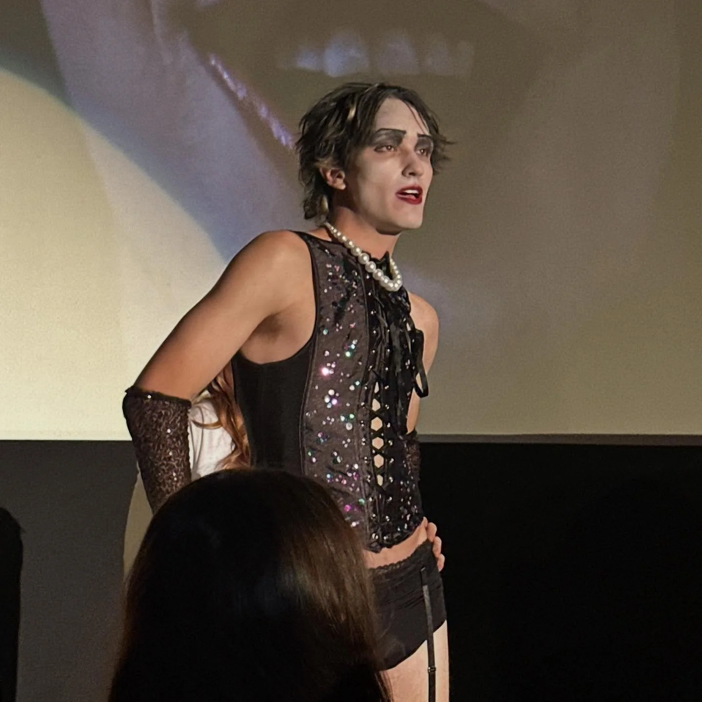 HAPPY 50th BIRTHDAY TO ROCKY HORROR PICTURE SHOW 💋 It&rsquo;s the reason we do what we do!

Thank you to Louise @traderjoesbrasil from the @fnsrockyhorror cast for joining us as Rocky!!👩🏼⭐️

Don&rsquo;t Miss Our NEXT SHOW:
Jersey City &amp; Harism