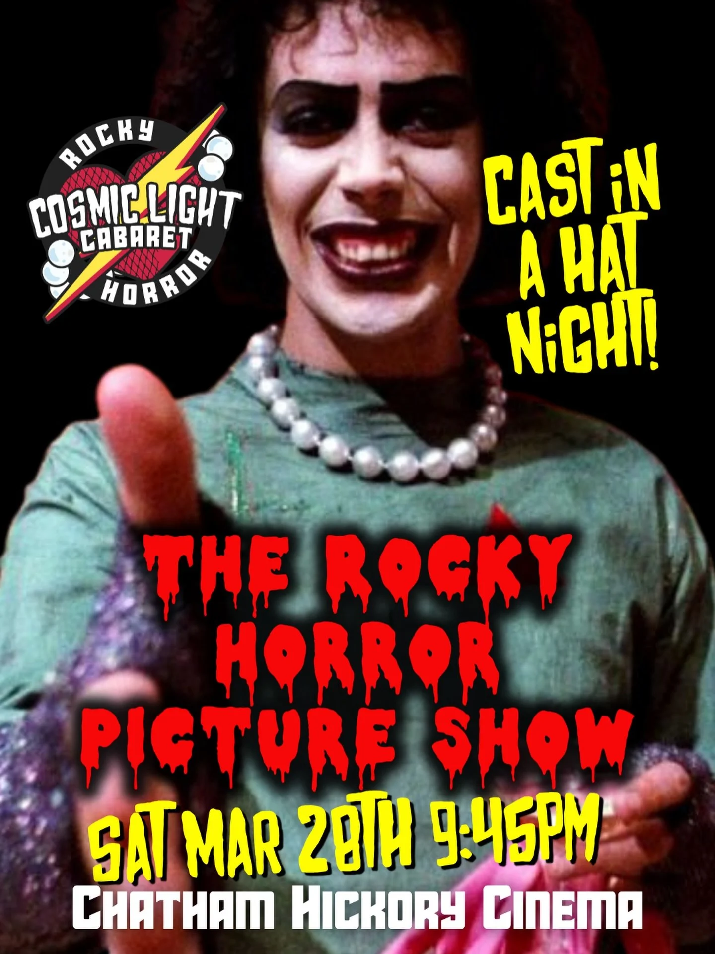 Tonight's the night!! See you at our favorite haunt! 

@chathamhickorycinema