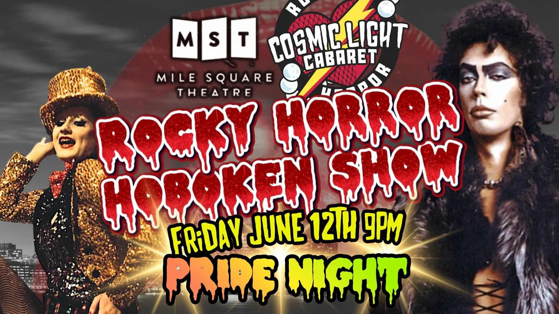 Don&rsquo;t dream it&hellip; be it 🌈✨

Join us for a night that&rsquo;s anything but conventional, conventional&hellip; it&rsquo;s PRIDE NIGHT in Hoboken, and we&rsquo;re doing the Time Warp again! 💋

🎬 The Rocky Horror Picture Show
📍 Mile Square