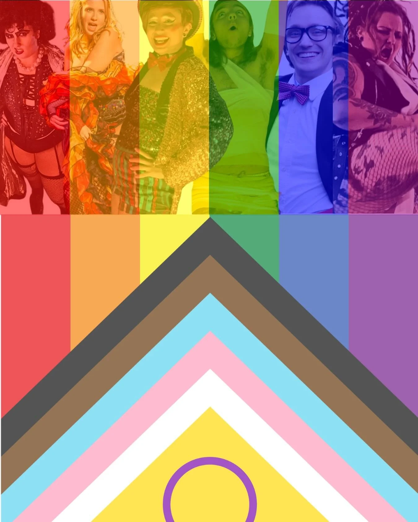 Happy Pride!

Rocky Horror has always been a place where everyone is welcome, celebrated, and free to be their authentic selves. This cast is proud to continue that tradition by creating an inclusive, supportive, and safe space for all.

As Frankie s