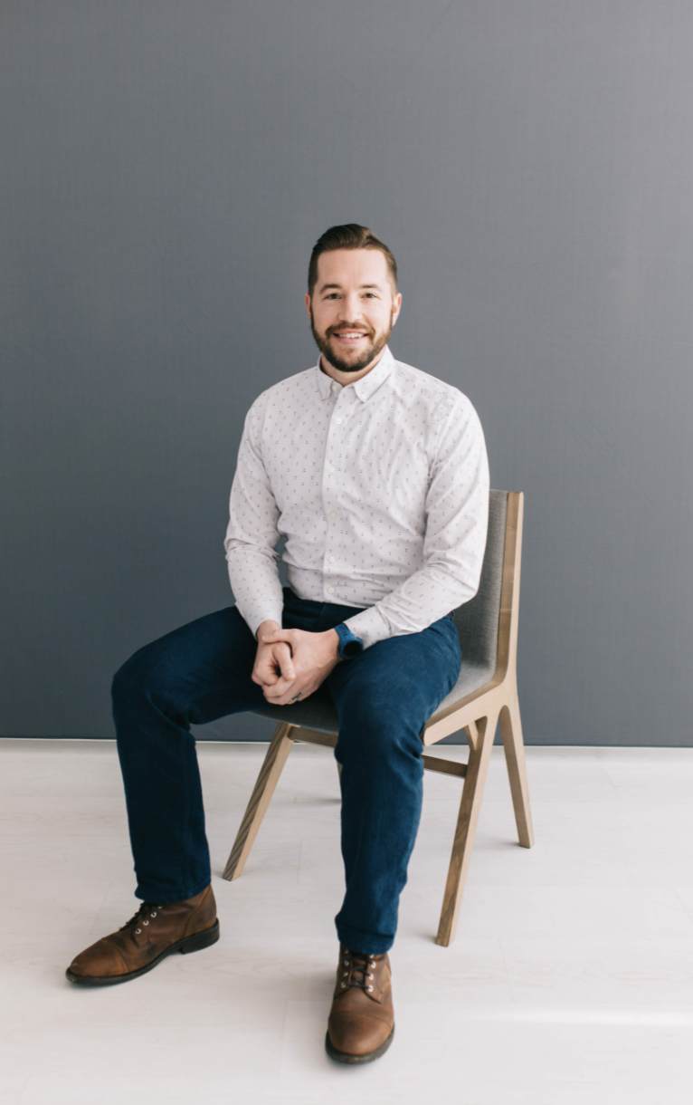 Sterling Pruitt sitting on chair