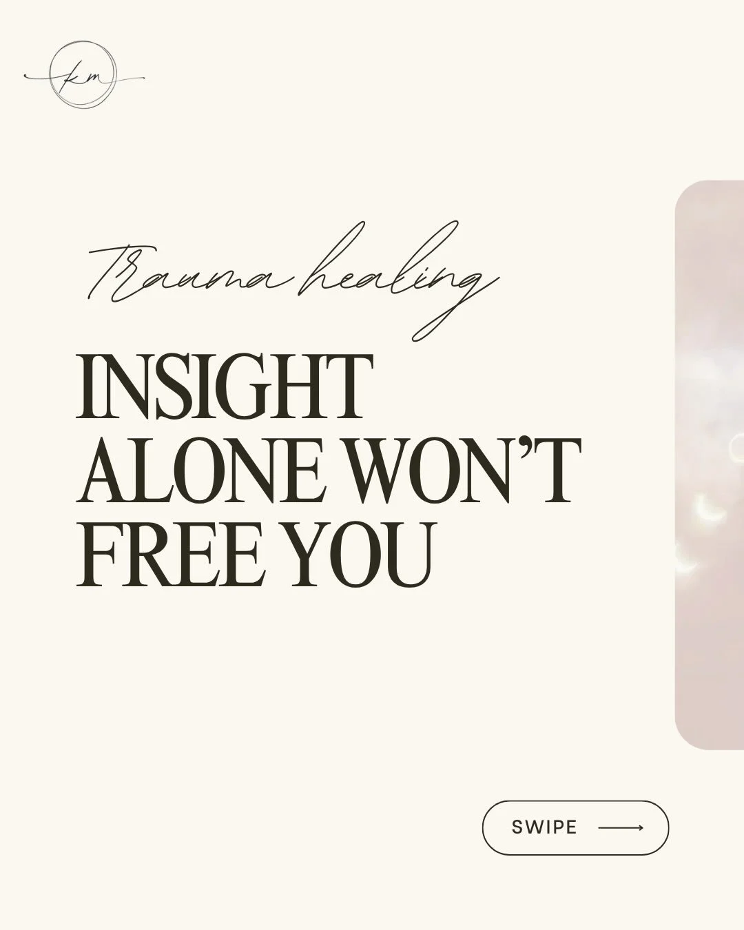 As a psychotherapist, I deeply value insight and talk therapy. There is power in understanding your story, recognizing your patterns, and bringing language to what once lived in silence. But insight alone is rarely what creates lasting transformation