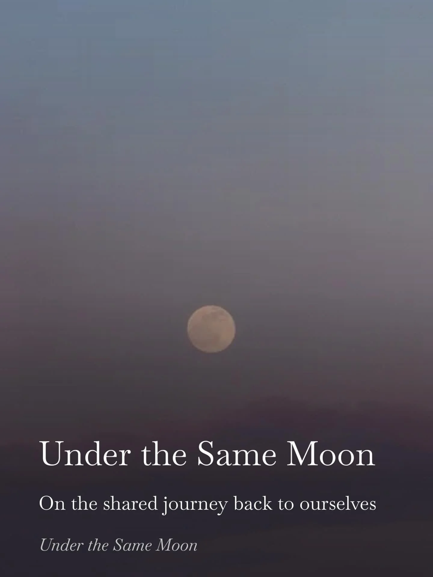 Starting my Substack journey and embracing more intimate ways of connecting 🌙🌀✨

Link in bio to follow along!