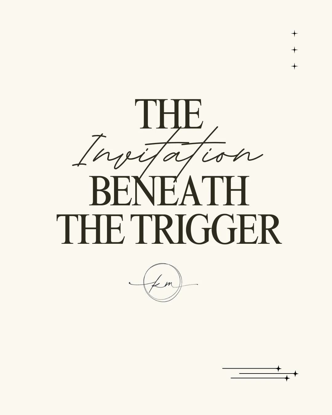I recently wrote a Substack post called Regulation Is Not the Destination, and it&rsquo;s a topic that&rsquo;s continued to stay with me as I move deeper into my own therapeutic journey.

Both personally and professionally, I&rsquo;ve noticed how eas