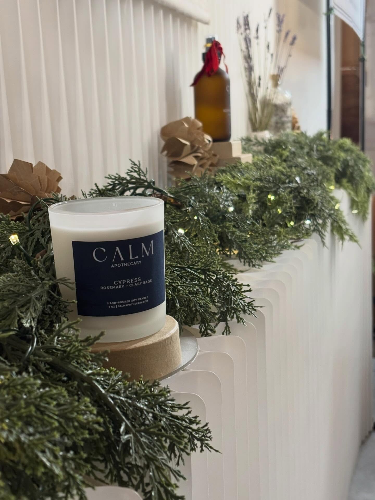 A big THANK YOU to everyone who supported Calm Apothecary this year! 
We will be taking a holiday break from 
Dec 24th - Jan 4th. Any orders placed online will be shipped out after the 4th. 
HAPPY HOLIDAYS ❄️