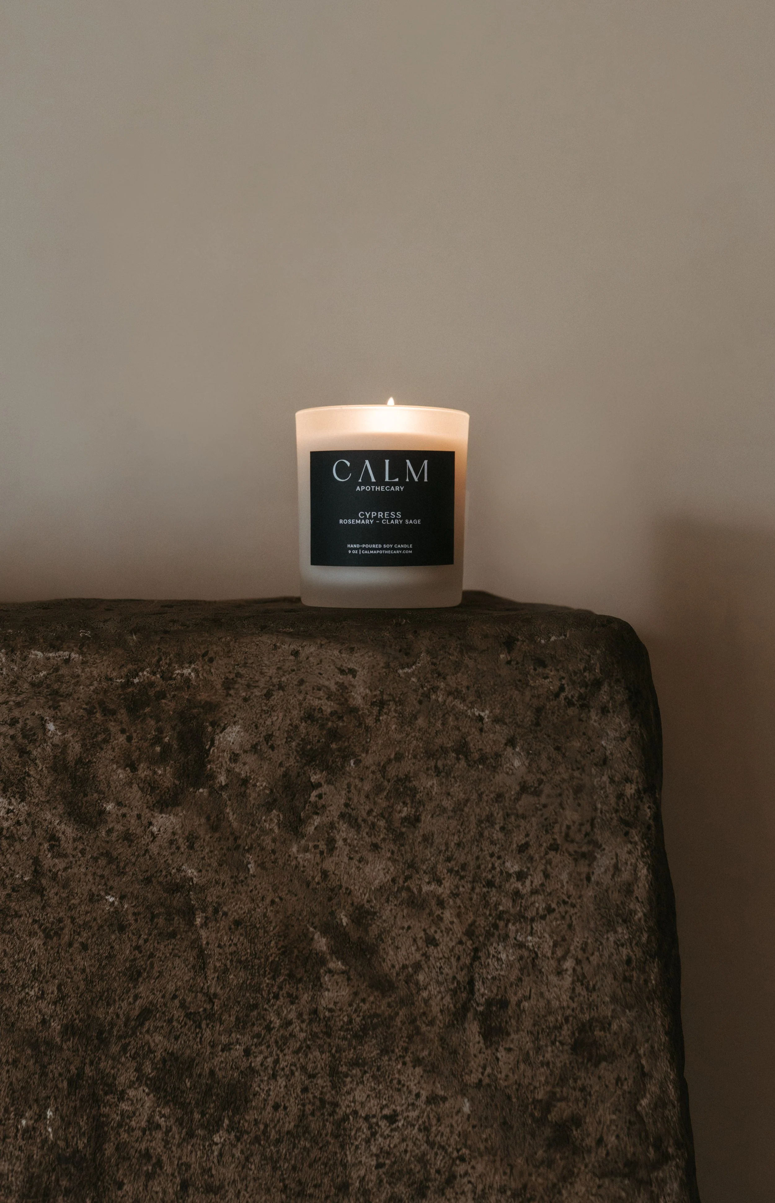 Cypress Candle