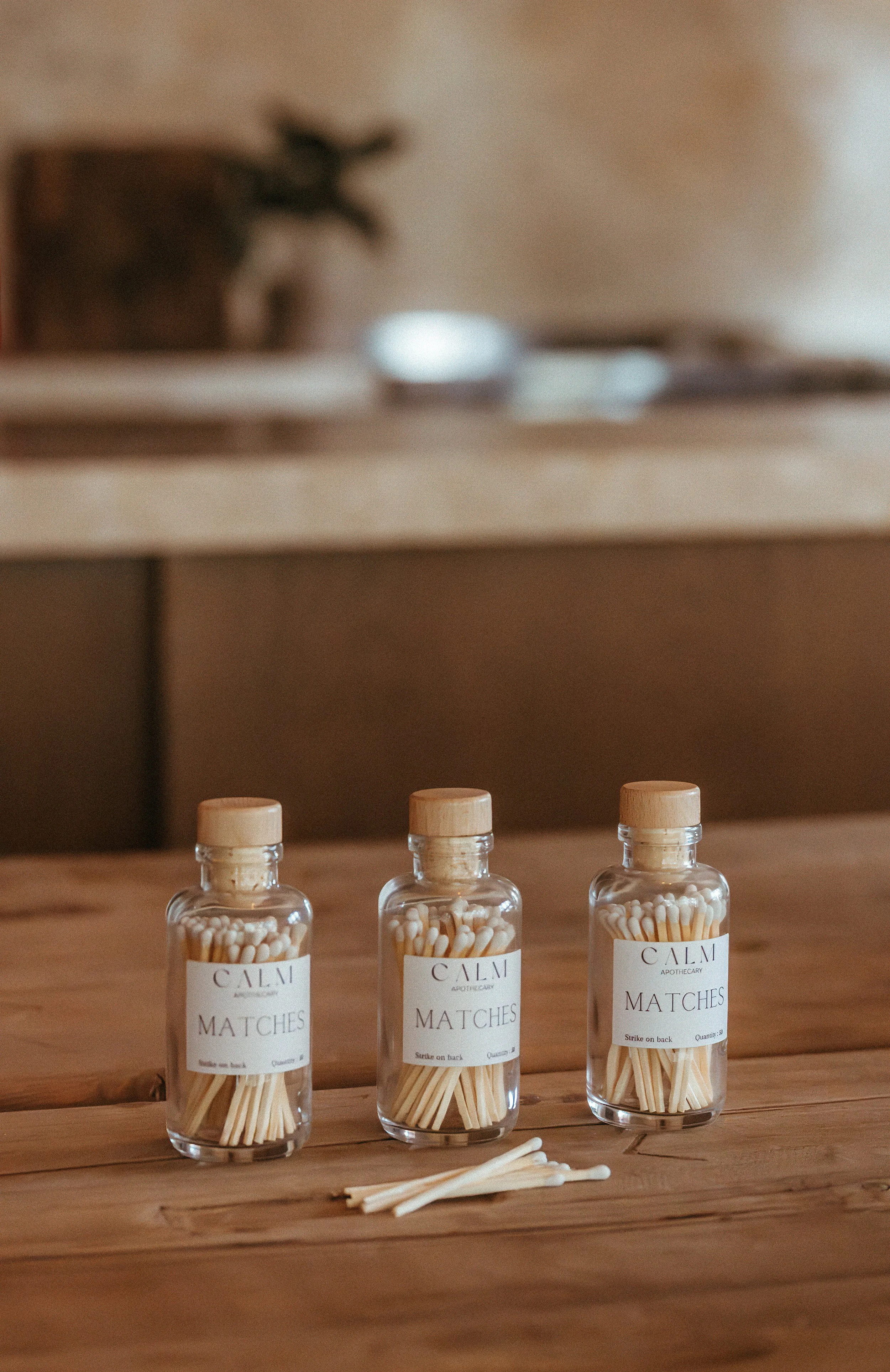 Apothecary Match Bottle