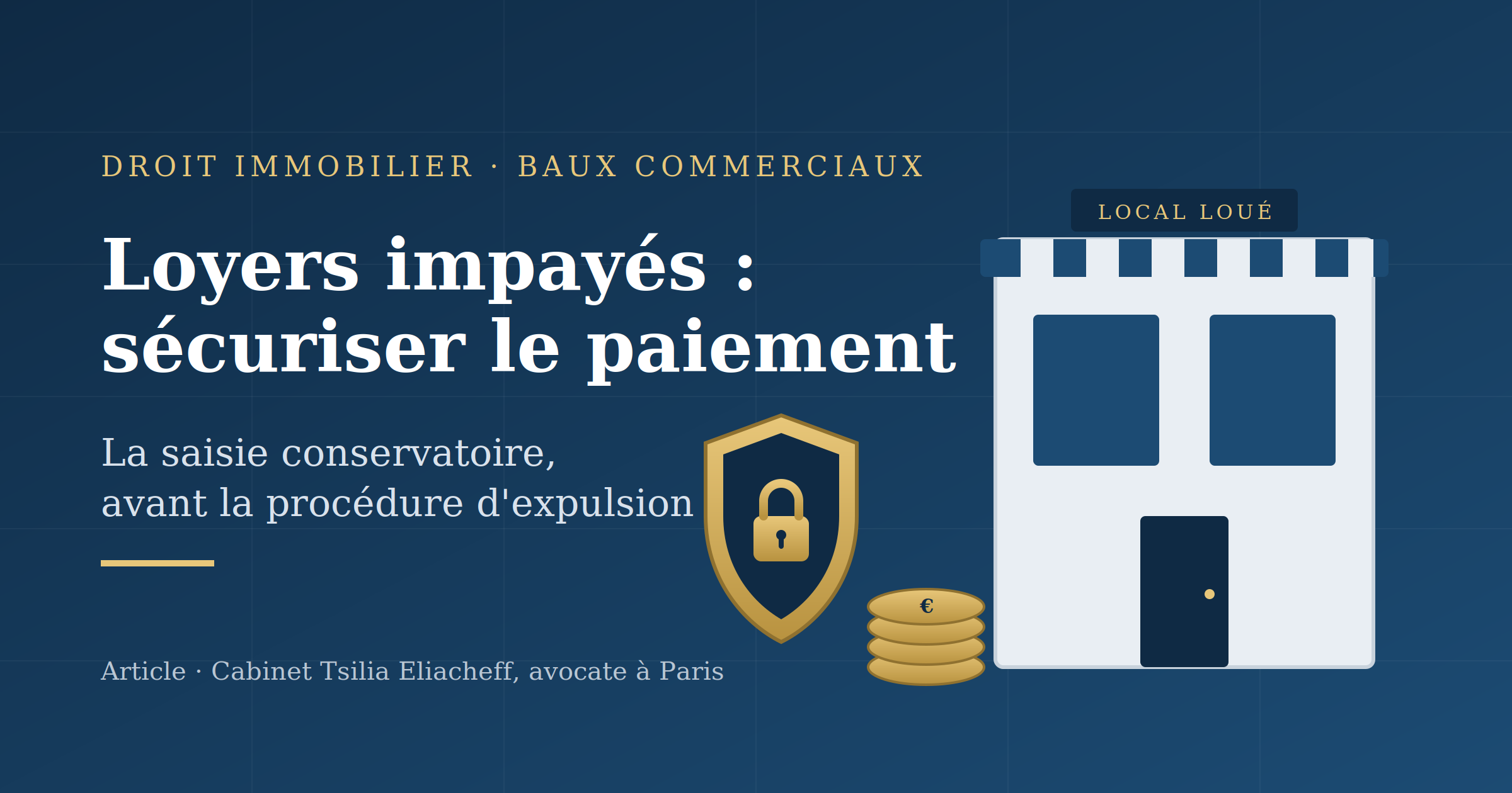 Loyers impayés : pourquoi faire une saisie conservatoire avant d'engager l'expulsion (copie)