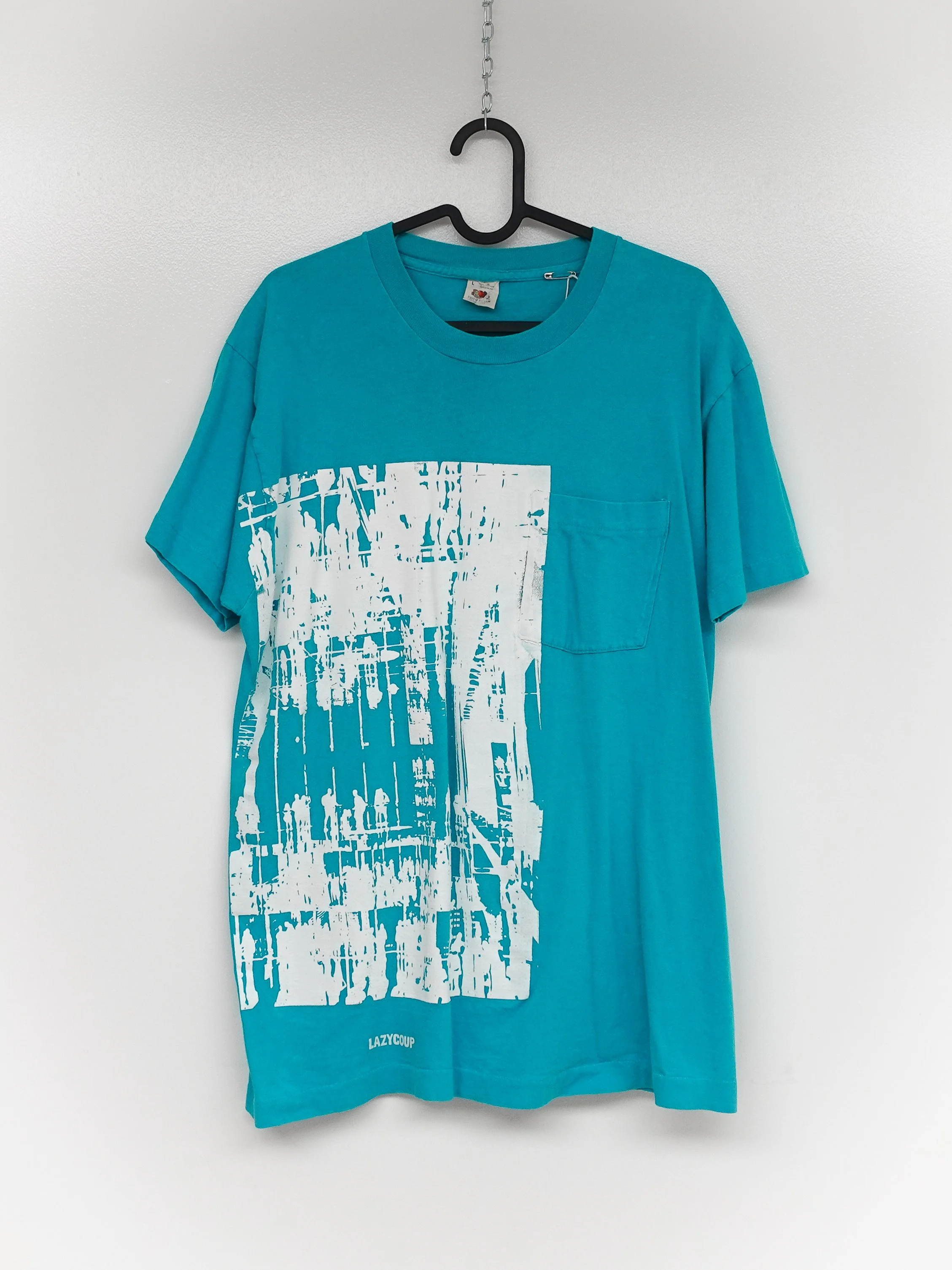 Robin Egg Blue Pocket Tee - no.259