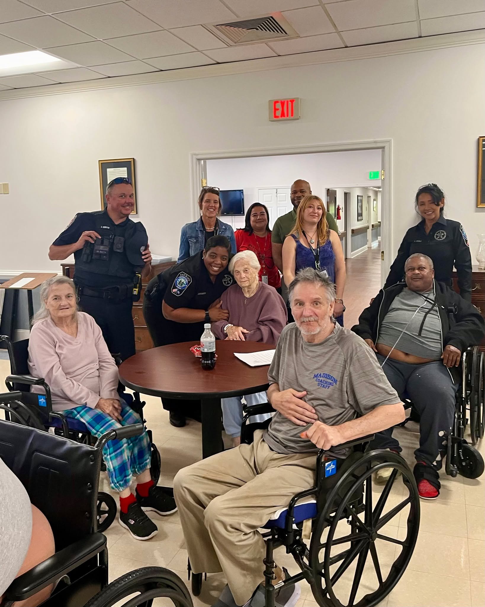 CCSO&rsquo;s Community Trust Partners Division, Culpeper Town Police, Adult Protective Services, visited residents at the Culpeper Health and Rehabilitation Center this week for a game of BINGO and visitation.

When it comes to BINGO, the Culpeper Re