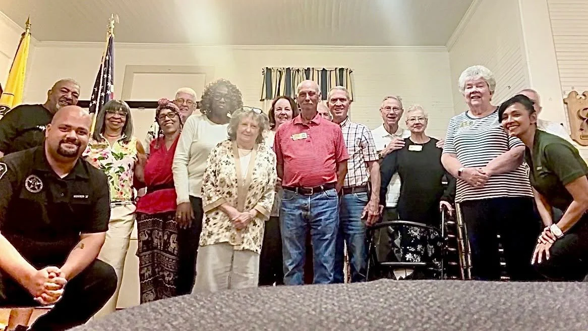 We love getting out into the community!

This past week, Deputies Perez and Gibson met with the Lignum Ruritan Club to give a presentation on Project Lifesaver 📡.

They walked club members through how the program works and emphasized why having this