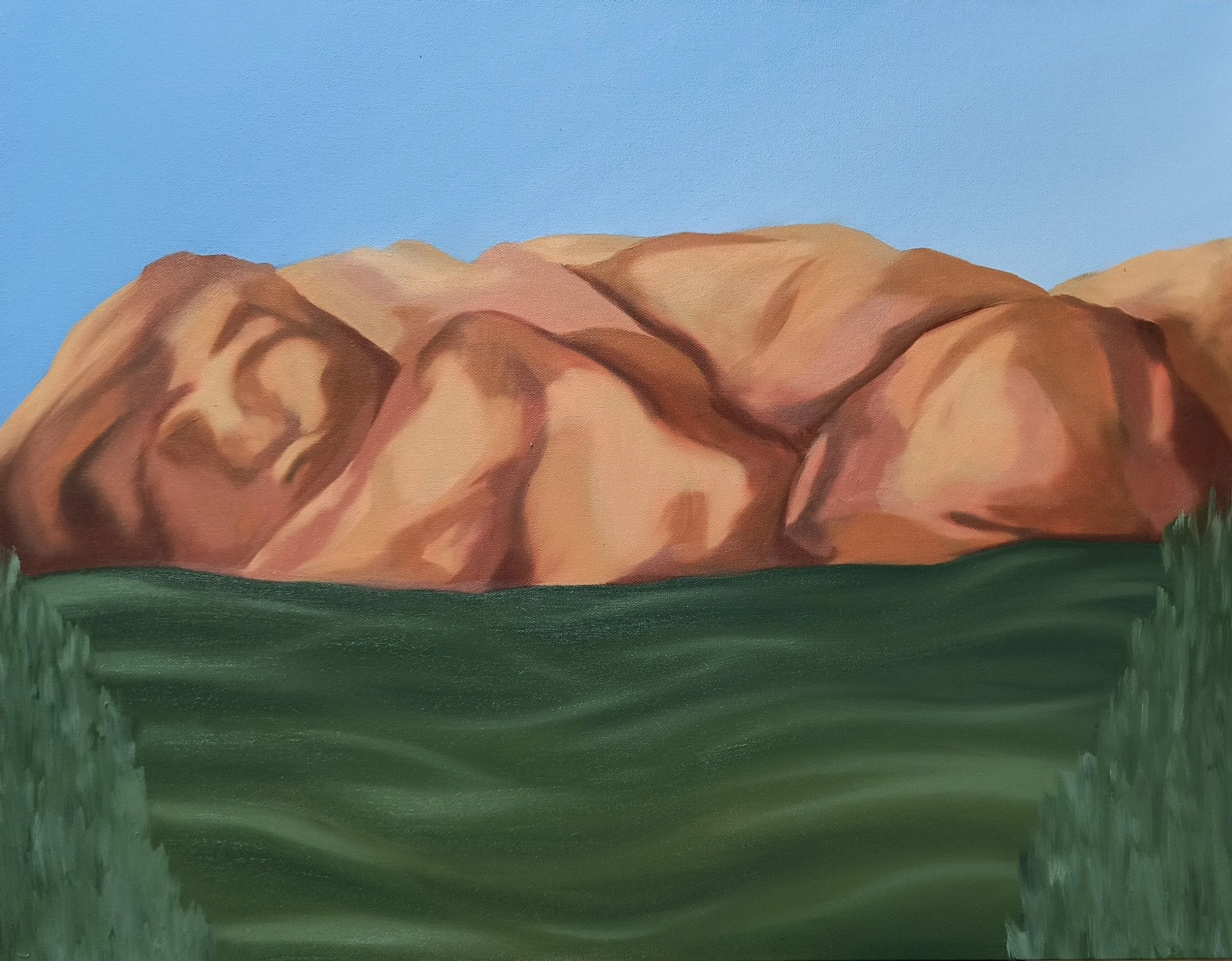 "Multnomah" / 2023 / 24” x 18” / Oil paint