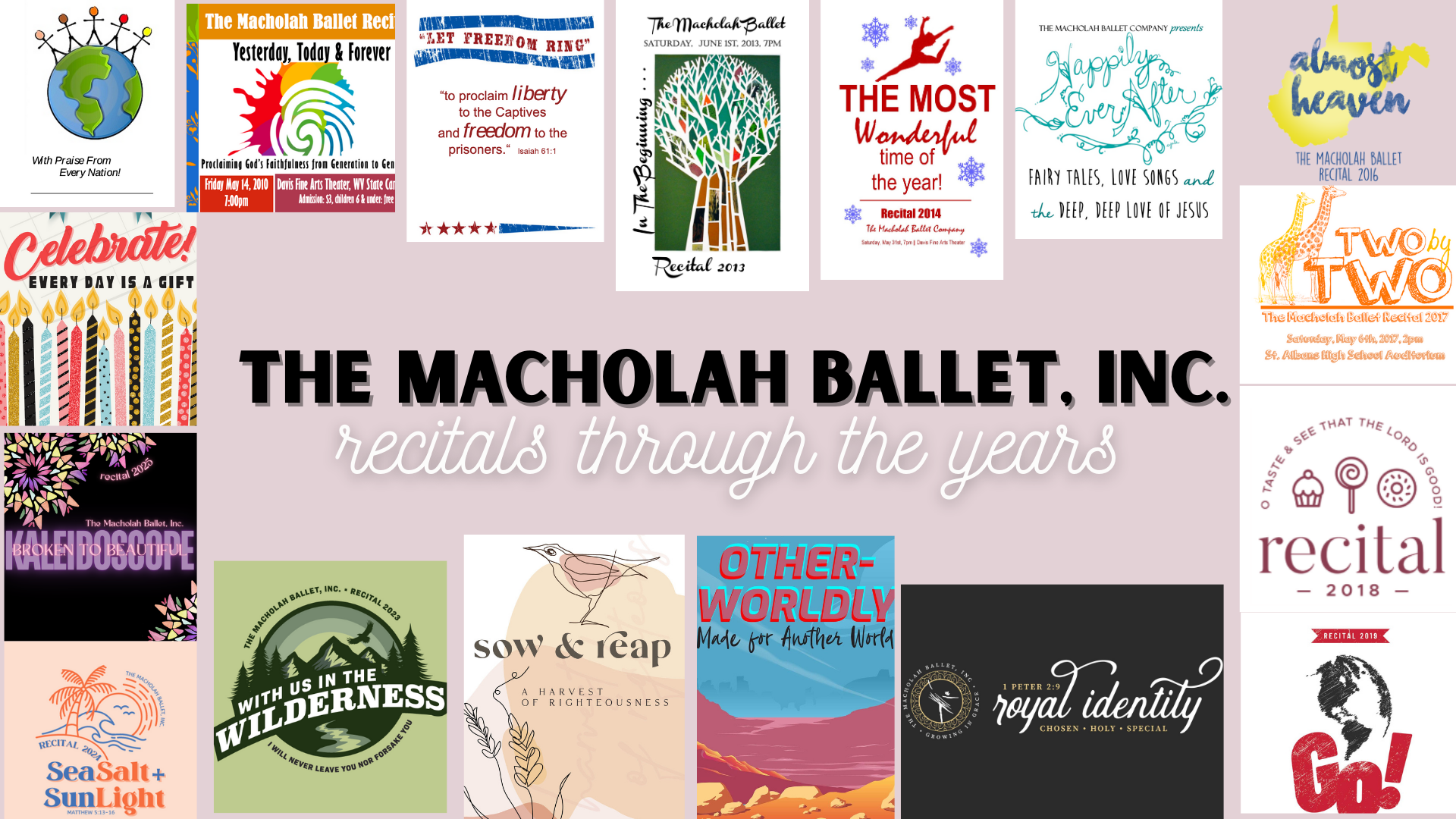 Recitals Through the Years