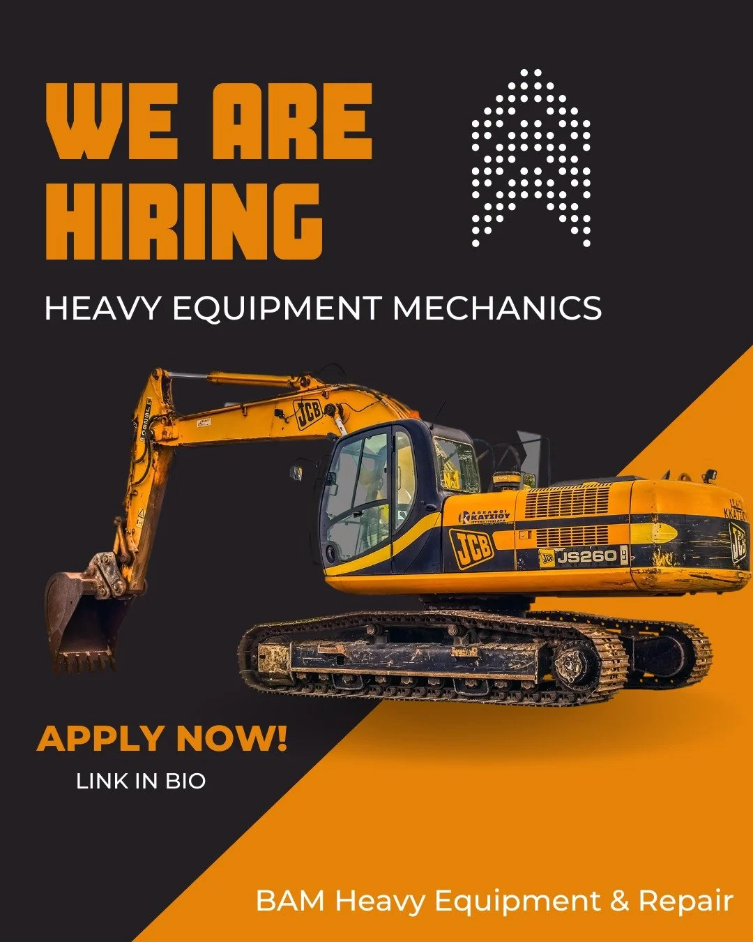 We are Hiring Heavy Equipment Mechanics! Apply now! LINK IN BIO 👏#hiringnow #heavyequipmentlife #heavyequipmentrepair #mechanic